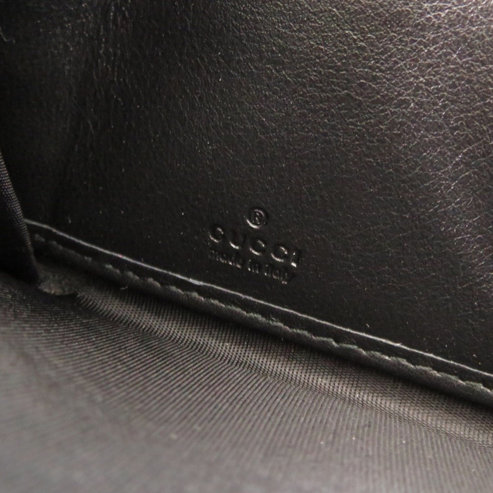Gucci Like New Gucci Microguccissima Ribbon 388680 Black Round Zip Long Wallet 0731GUCCI Size ONE SIZE - 7 Thumbnail