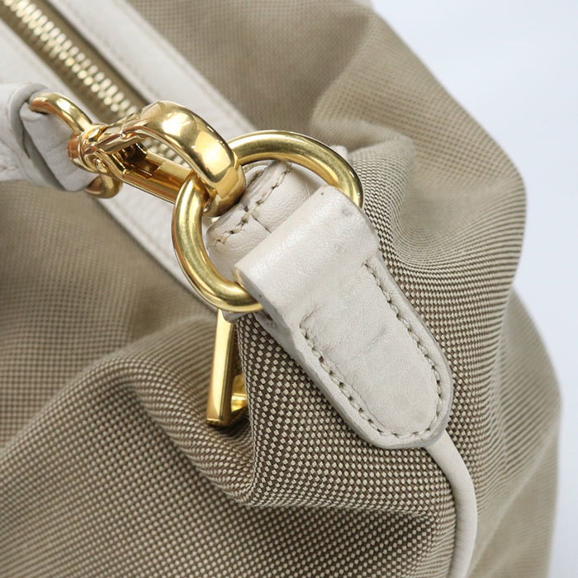 Prada Prada Tote Bag BR4253 2-Way Women's Beige Size ONE SIZE - 4 Thumbnail