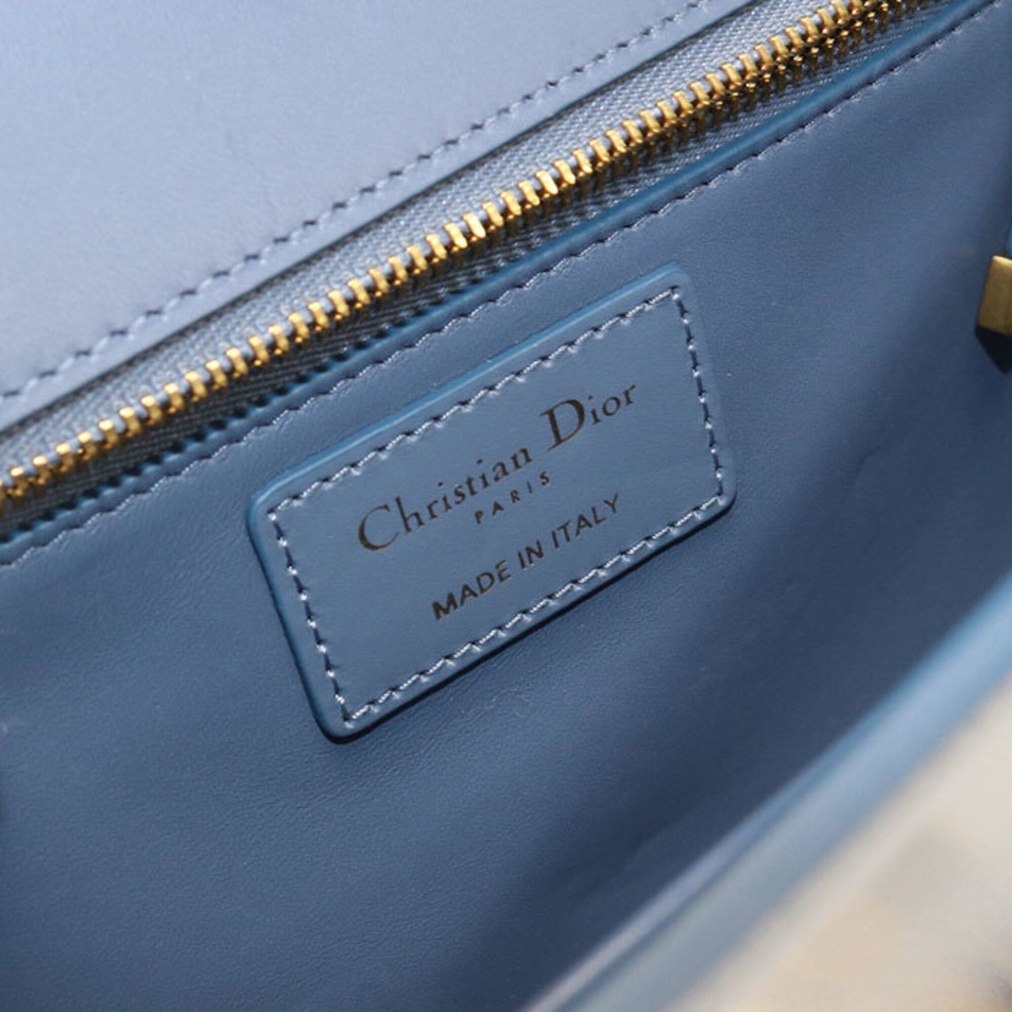 Dior Christian Dior DIOR Dior Crossbody Shoulder Bag 30 Montaigne Women's Blue Size ONE SIZE - 4 Thumbnail