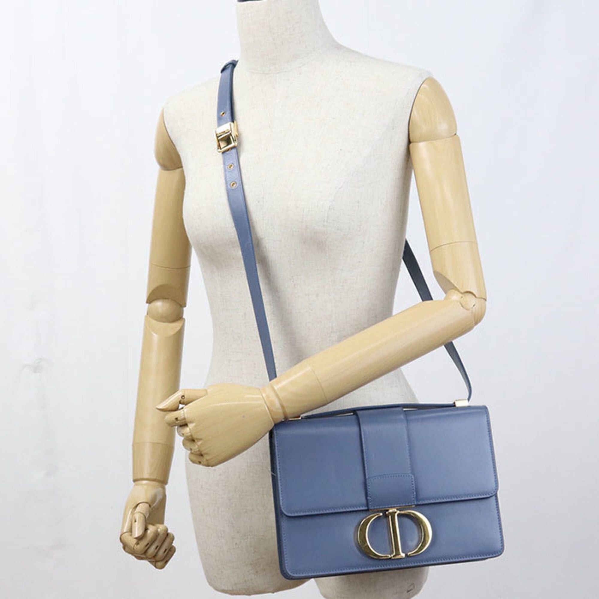 Dior Christian Dior DIOR Dior Crossbody Shoulder Bag 30 Montaigne Women's Blue Size ONE SIZE - 9 Thumbnail