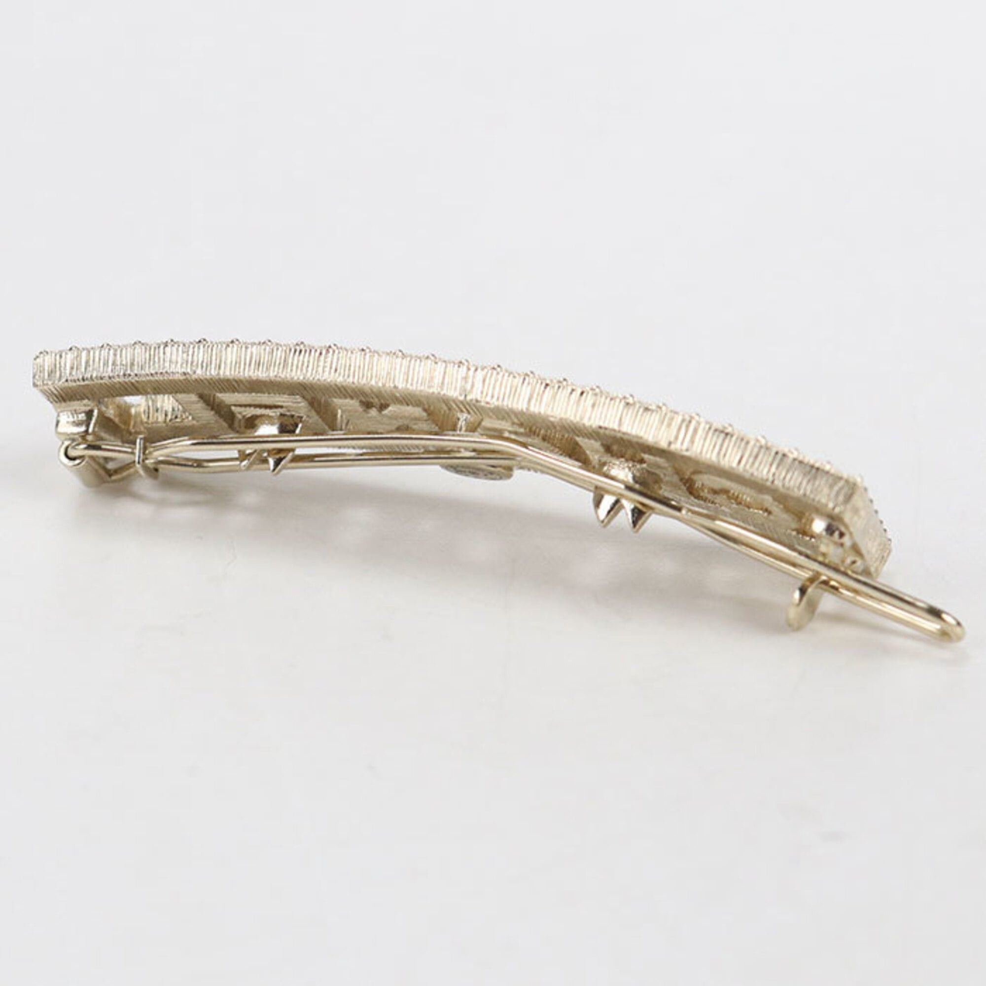 Chanel CHANEL Barrette Hair Clip for Women, Gold Size ONE SIZE - 3 Thumbnail