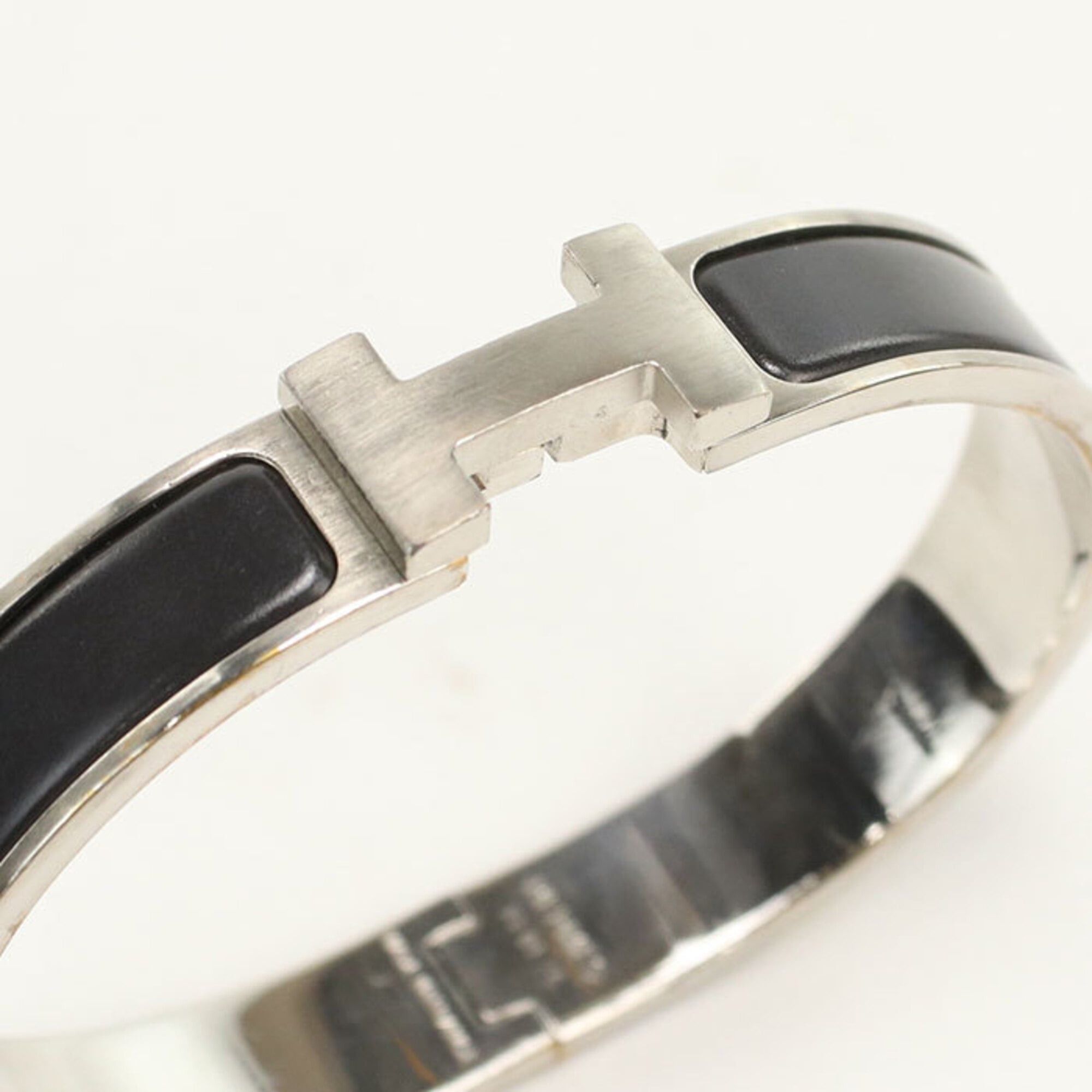 Hermes Hermes Click H Bracelet for Women, Silver Size ONE SIZE - 2 Thumbnail