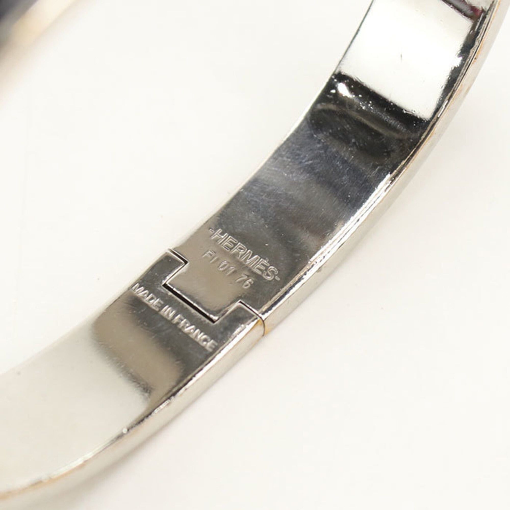 Hermes Hermes Click H Bracelet for Women, Silver Size ONE SIZE - 5 Thumbnail