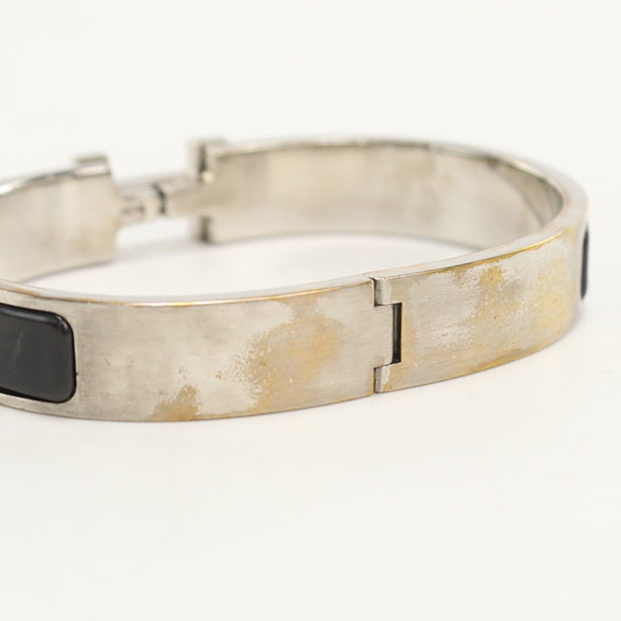 Hermes Hermes Click H Bracelet for Women, Silver Size ONE SIZE - 6 Thumbnail