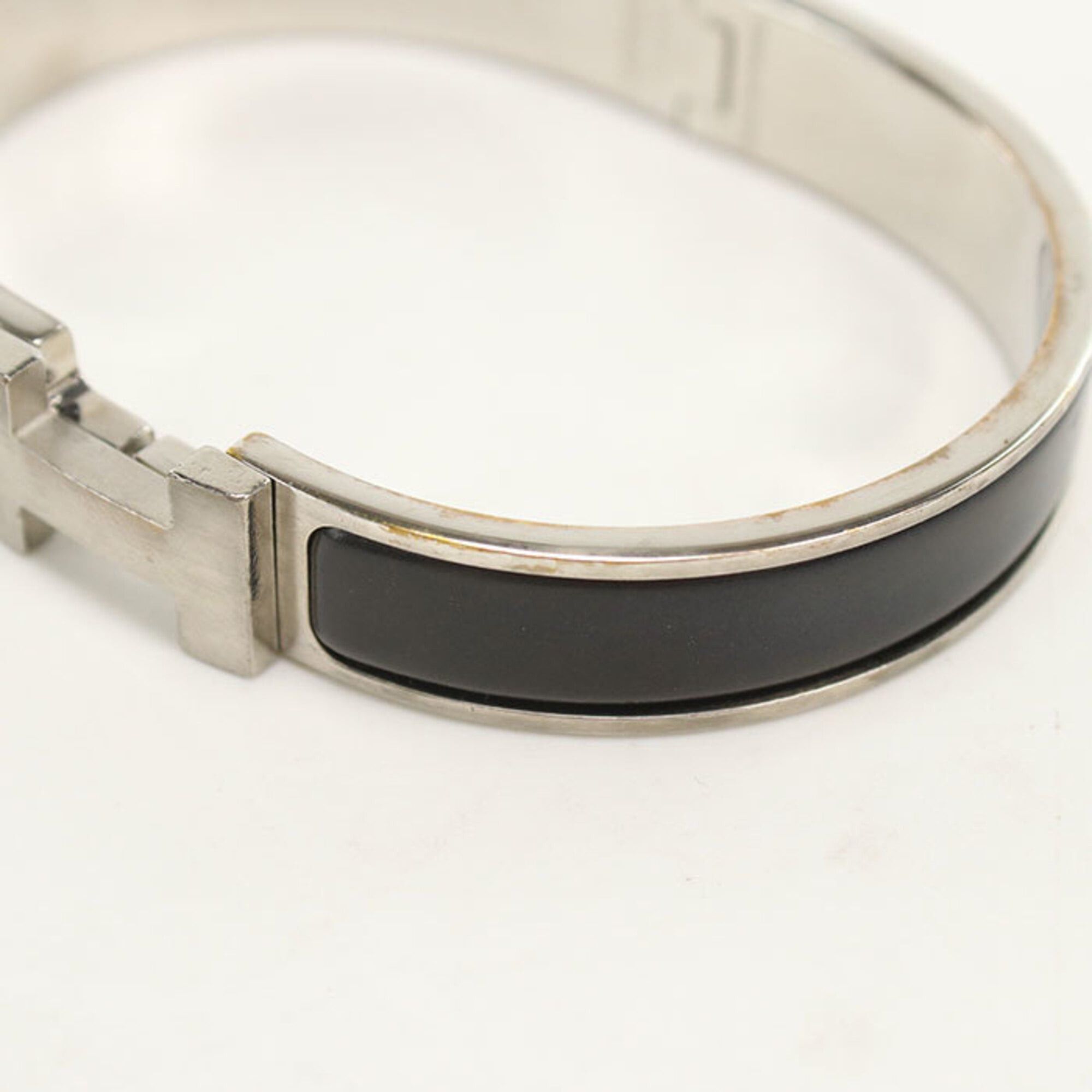 Hermes Hermes Click H Bracelet for Women, Silver Size ONE SIZE - 3 Thumbnail