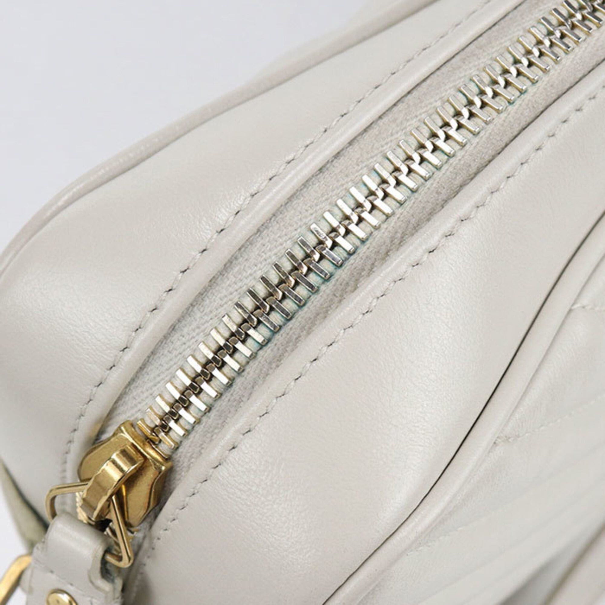 Saint Laurent Paris SAINT LAURENT (Saint Laurent) Crossbody Shoulder Bag 574494 Camera Bag, Women's, White Size ONE SIZE - 5 Thumbnail