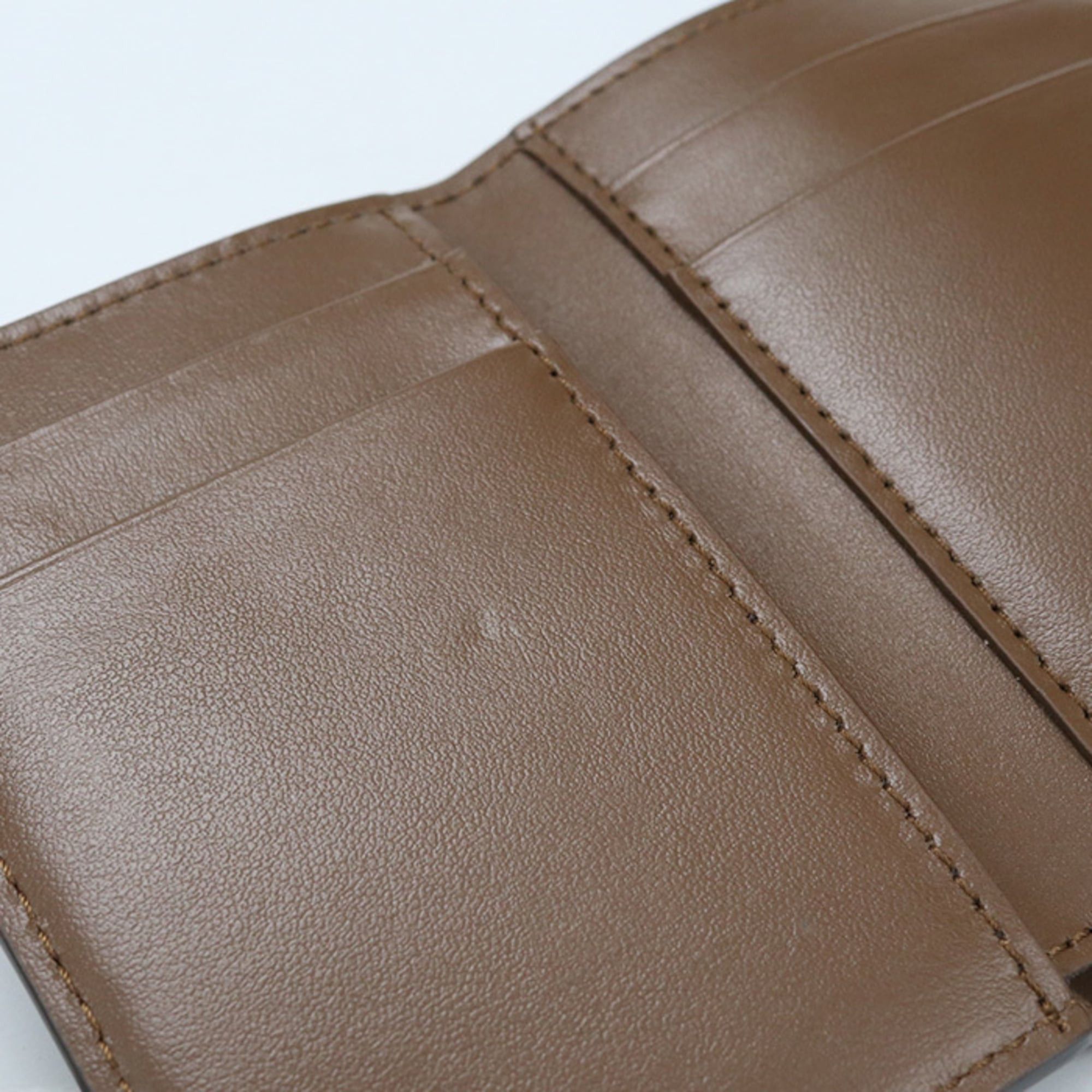 Fendi FENDI Tri-fold Wallet 8M0480 FF Diamond Women's Brown Size ONE SIZE - 6 Thumbnail