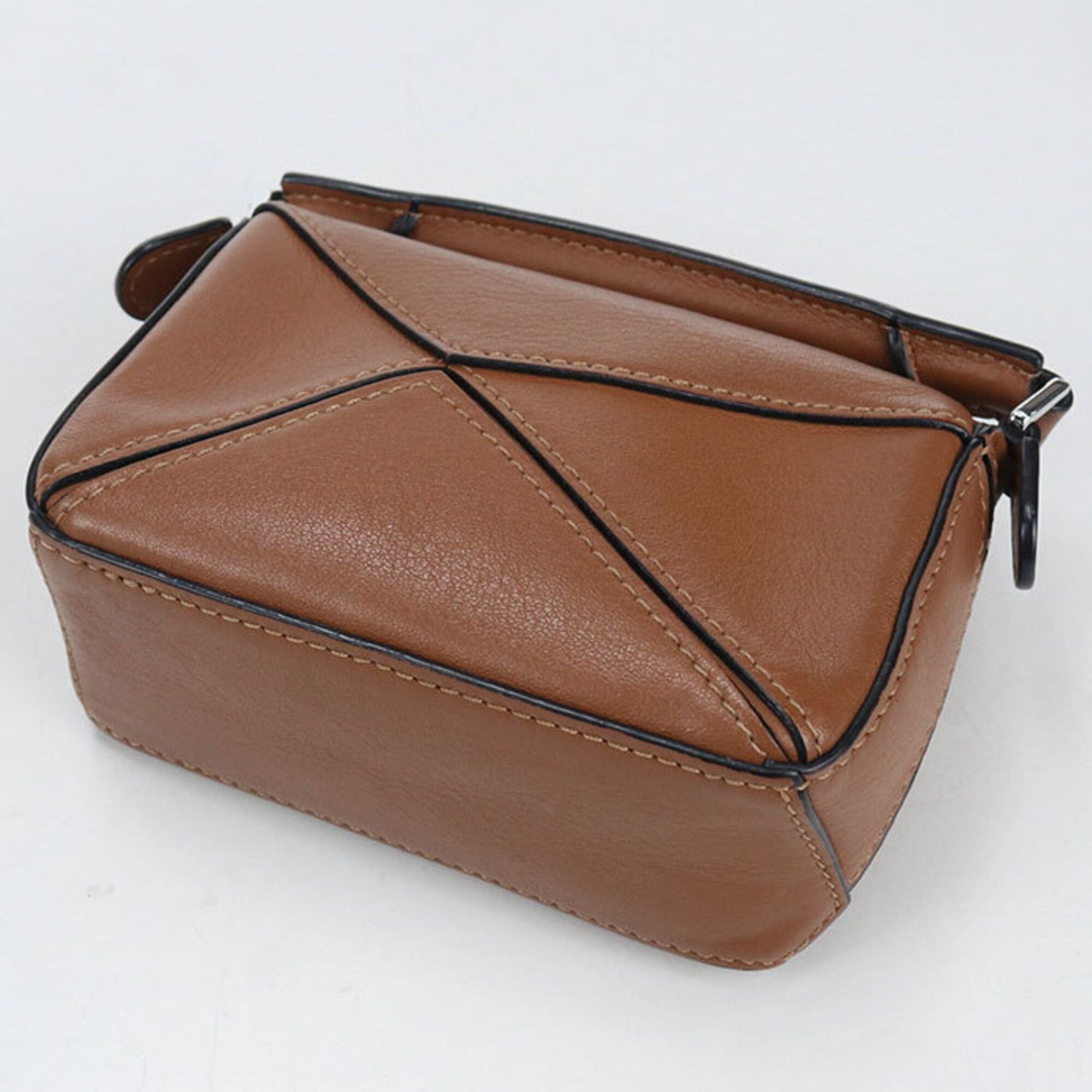 Loewe Loewe Handbag 2WAY Puzzle Women's Brown Size ONE SIZE - 2 Thumbnail