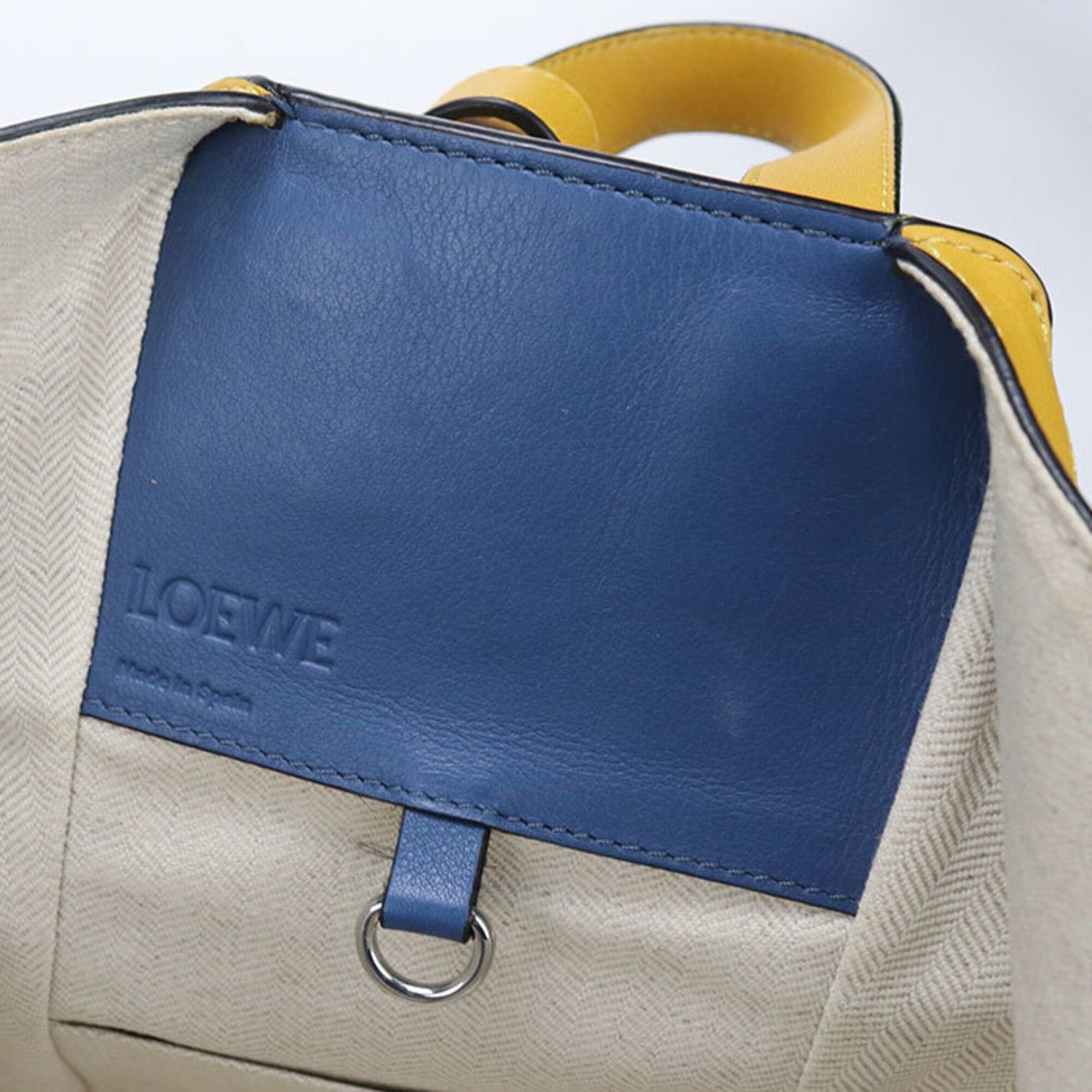 Loewe LOEWE Hammock 2-Way Handbag for Women, Yellow Size ONE SIZE - 4 Thumbnail