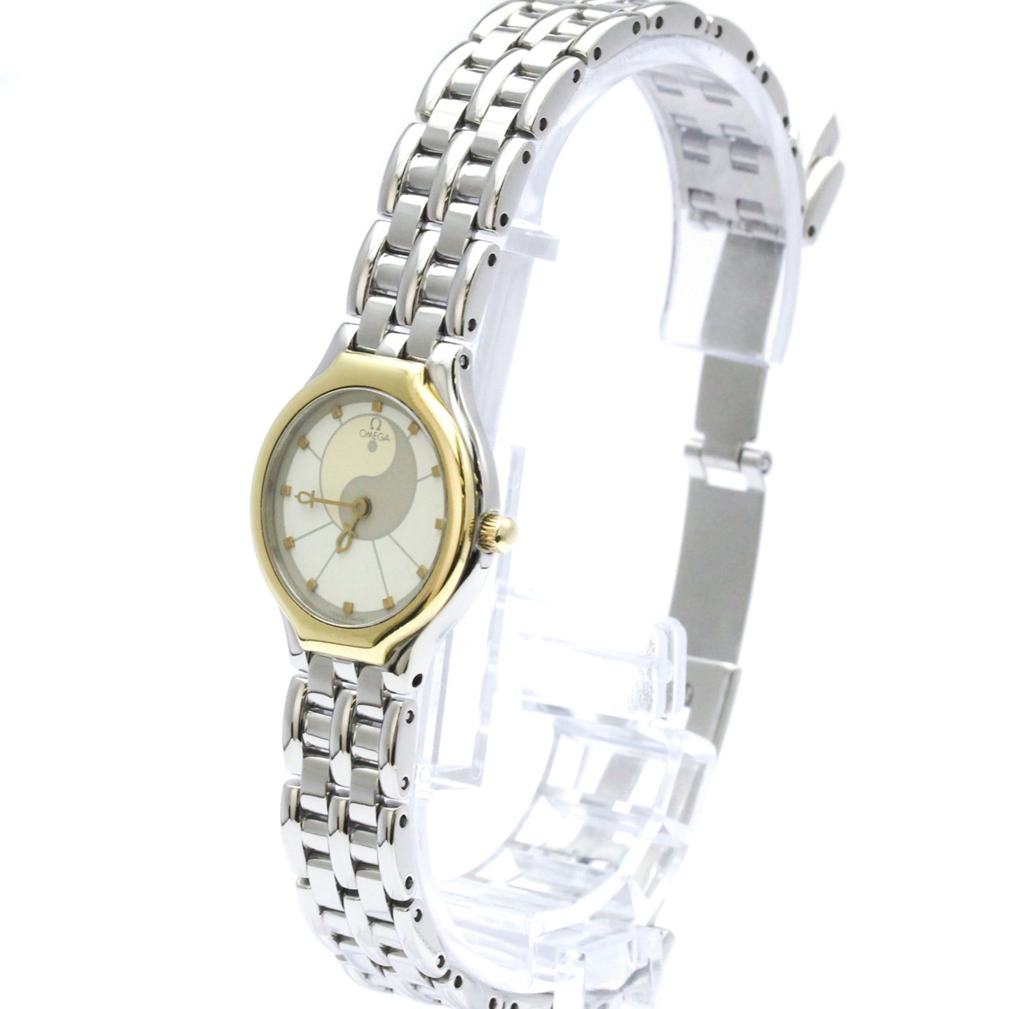 Omega OMEGA De Ville Symbol K18 Gold Stainless Steel Ladies Watch 595.0101 Size ONE SIZE - 2 Thumbnail