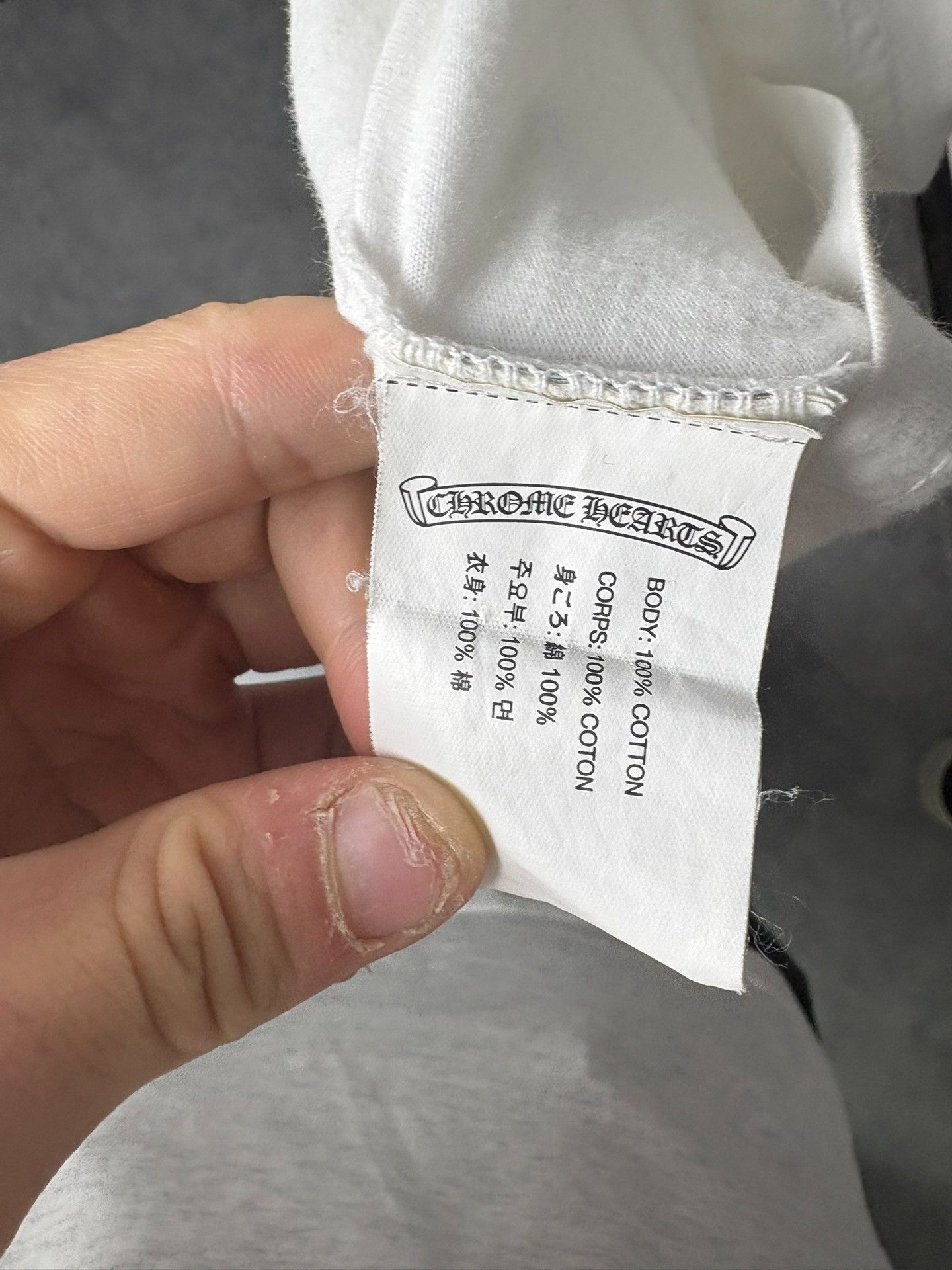 Chrome Hearts Chrome Hearts Tokyo Scroll Long Sleeve T-Shirt M Size US M / EU 48-50 / 2 - 6 Thumbnail