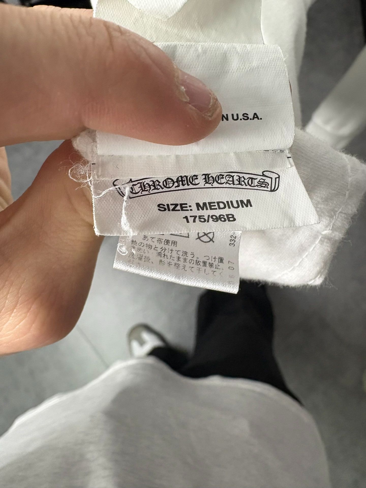 Chrome Hearts Chrome Hearts Tokyo Scroll Long Sleeve T-Shirt M Size US M / EU 48-50 / 2 - 7 Thumbnail