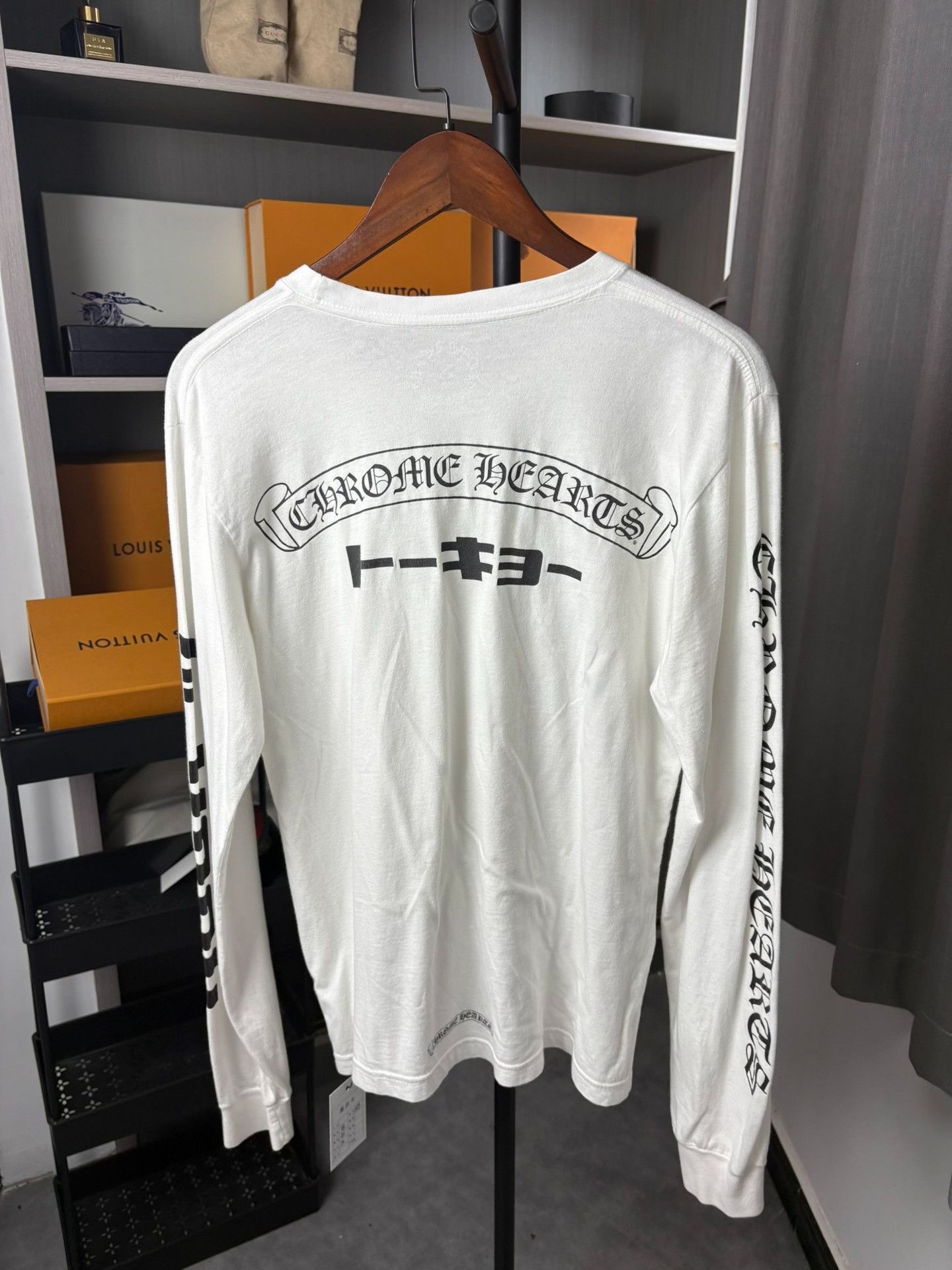 Chrome Hearts Chrome Hearts Tokyo Scroll Long Sleeve T-Shirt M Size US M / EU 48-50 / 2 - 4 Thumbnail