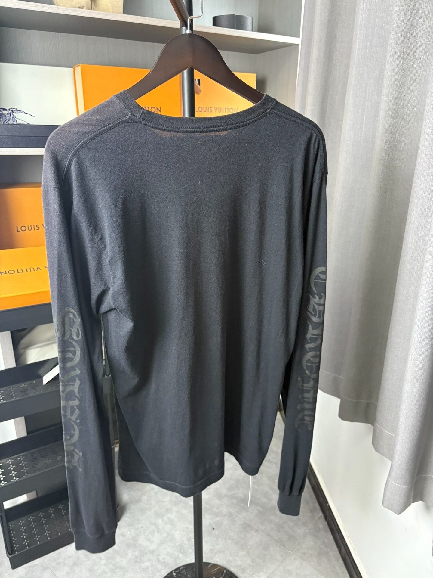 Chrome Hearts Chrome Hearts Logo Pocket Long Sleeve T-Shirt L Size US L / EU 52-54 / 3 - 3 Thumbnail