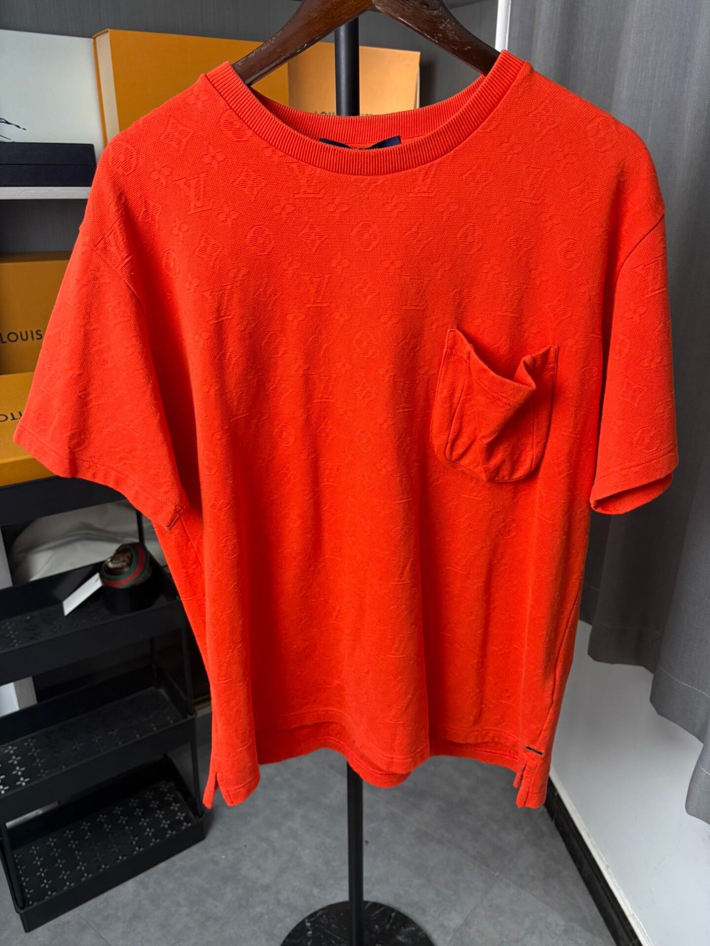 Louis Vuitton Louis Vuitton Monogram Jacquard Pocket T-Shirt L Size US L / EU 52-54 / 3 - 2 Thumbnail