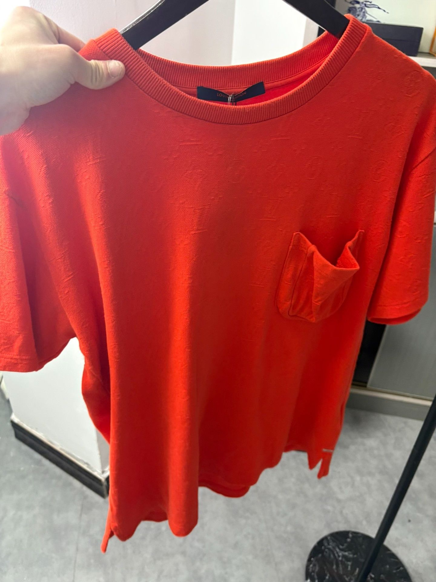 Louis Vuitton Louis Vuitton Monogram Jacquard Pocket T-Shirt L Size US L / EU 52-54 / 3 - 6 Thumbnail