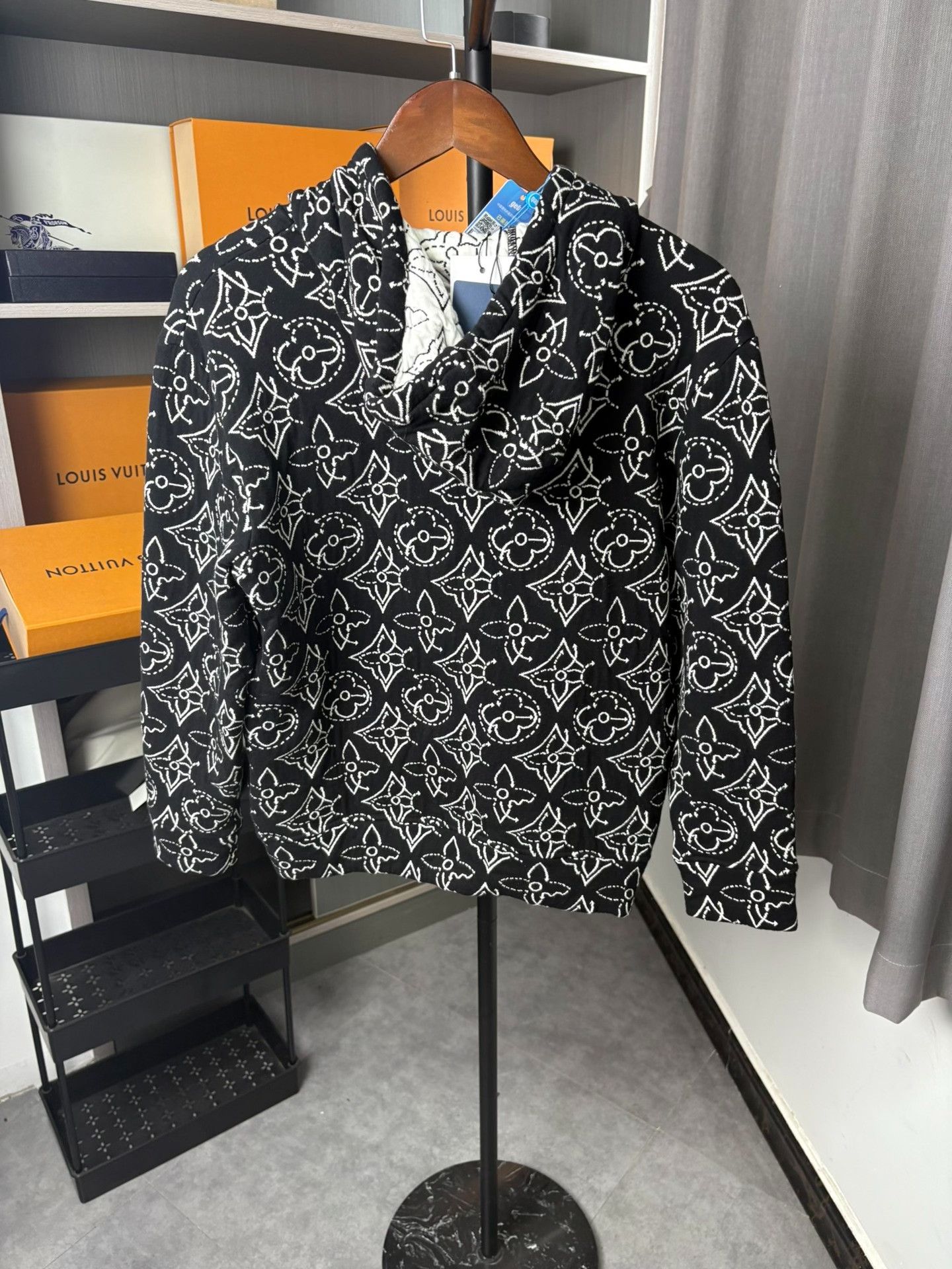 Louis Vuitton Louis Vuitton Monogram Stitch Zip Hoodie XS Size US XS / EU 42 / 0 - 3 Thumbnail