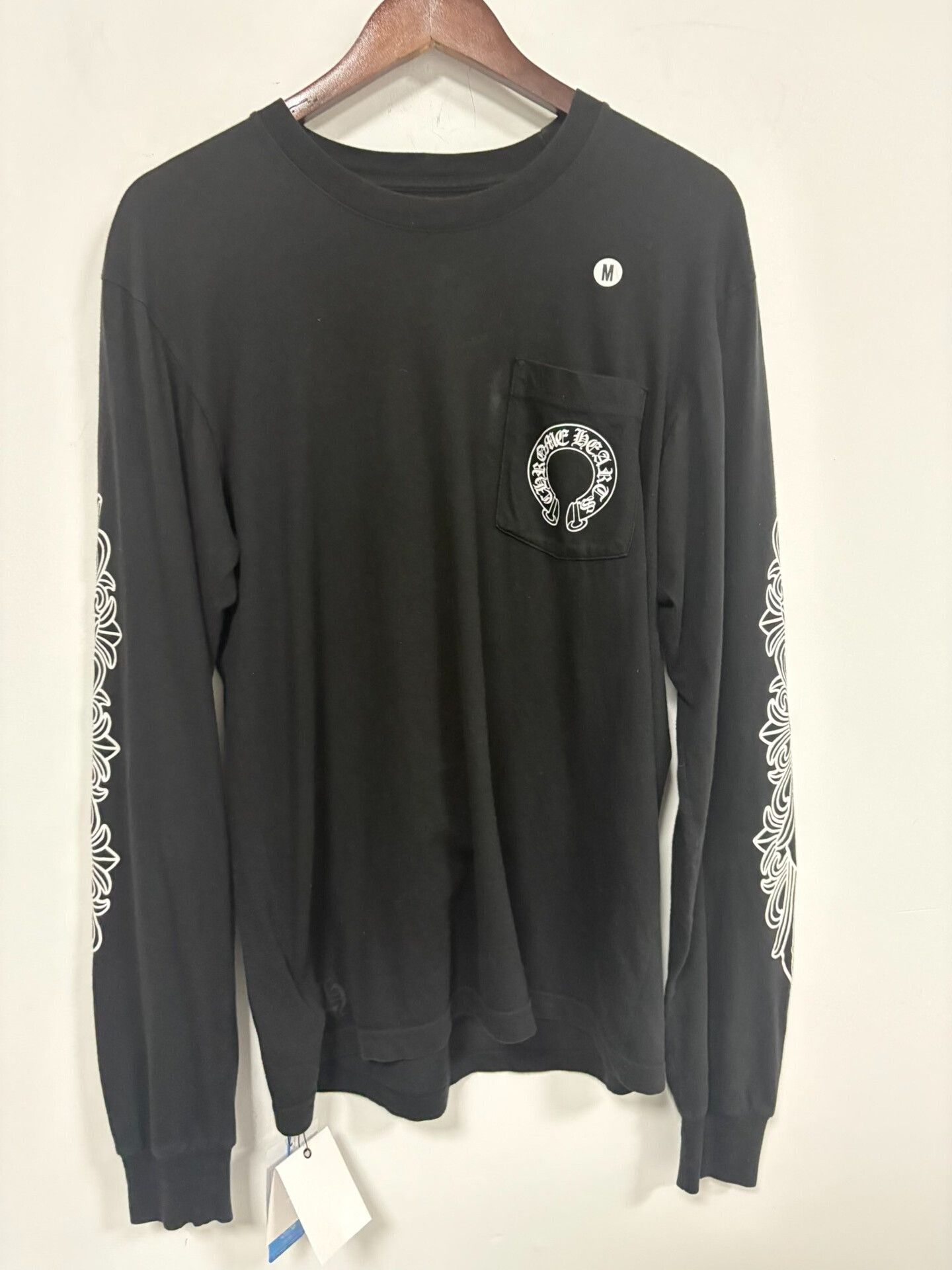 Chrome Hearts Chrome Hearts Horseshoe Logo Long Sleeve T-Shirt M Size US M / EU 48-50 / 2 - 2 Thumbnail