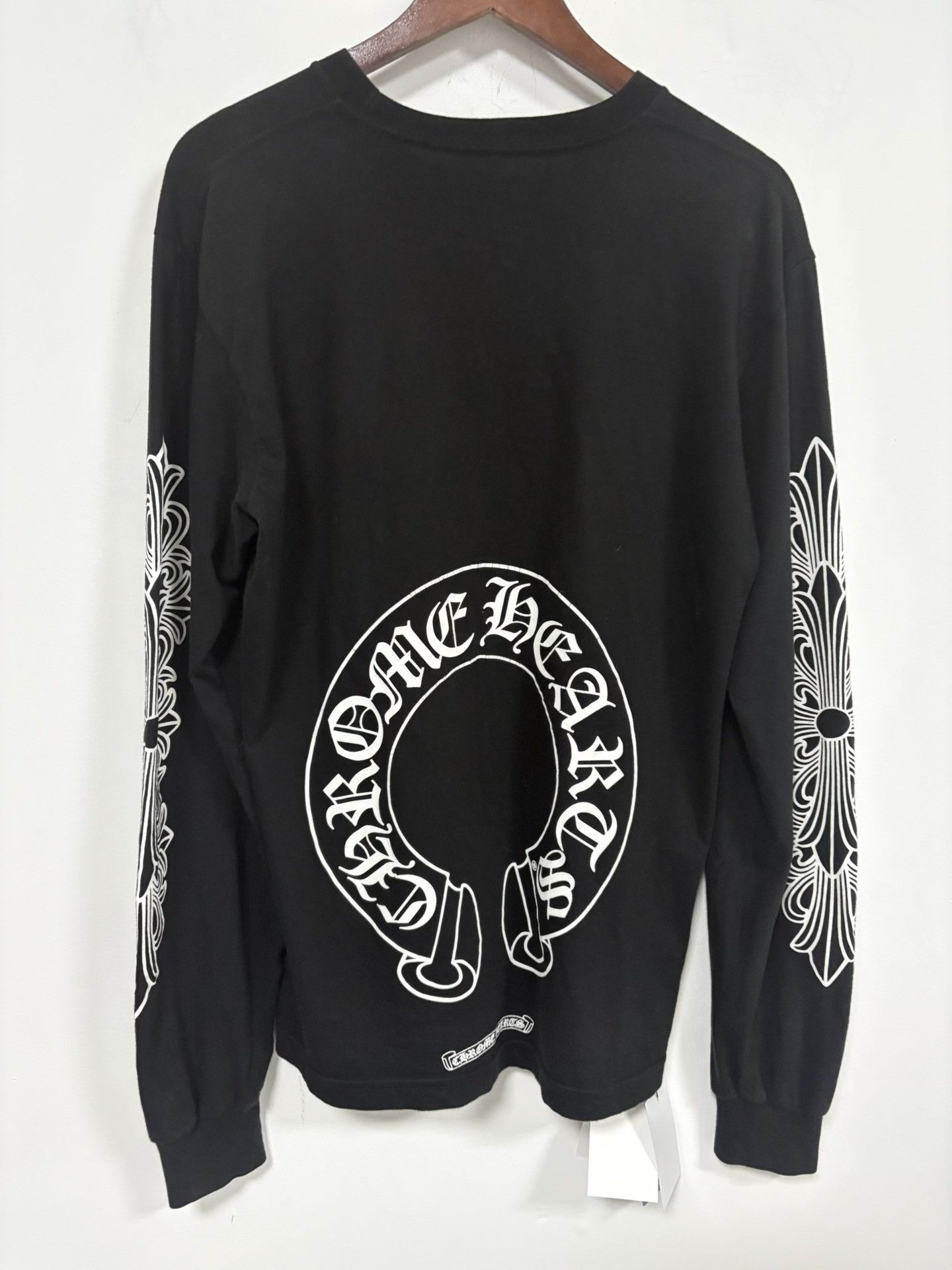 Chrome Hearts Chrome Hearts Horseshoe Logo Long Sleeve T-Shirt M Size US M / EU 48-50 / 2 - 3 Thumbnail