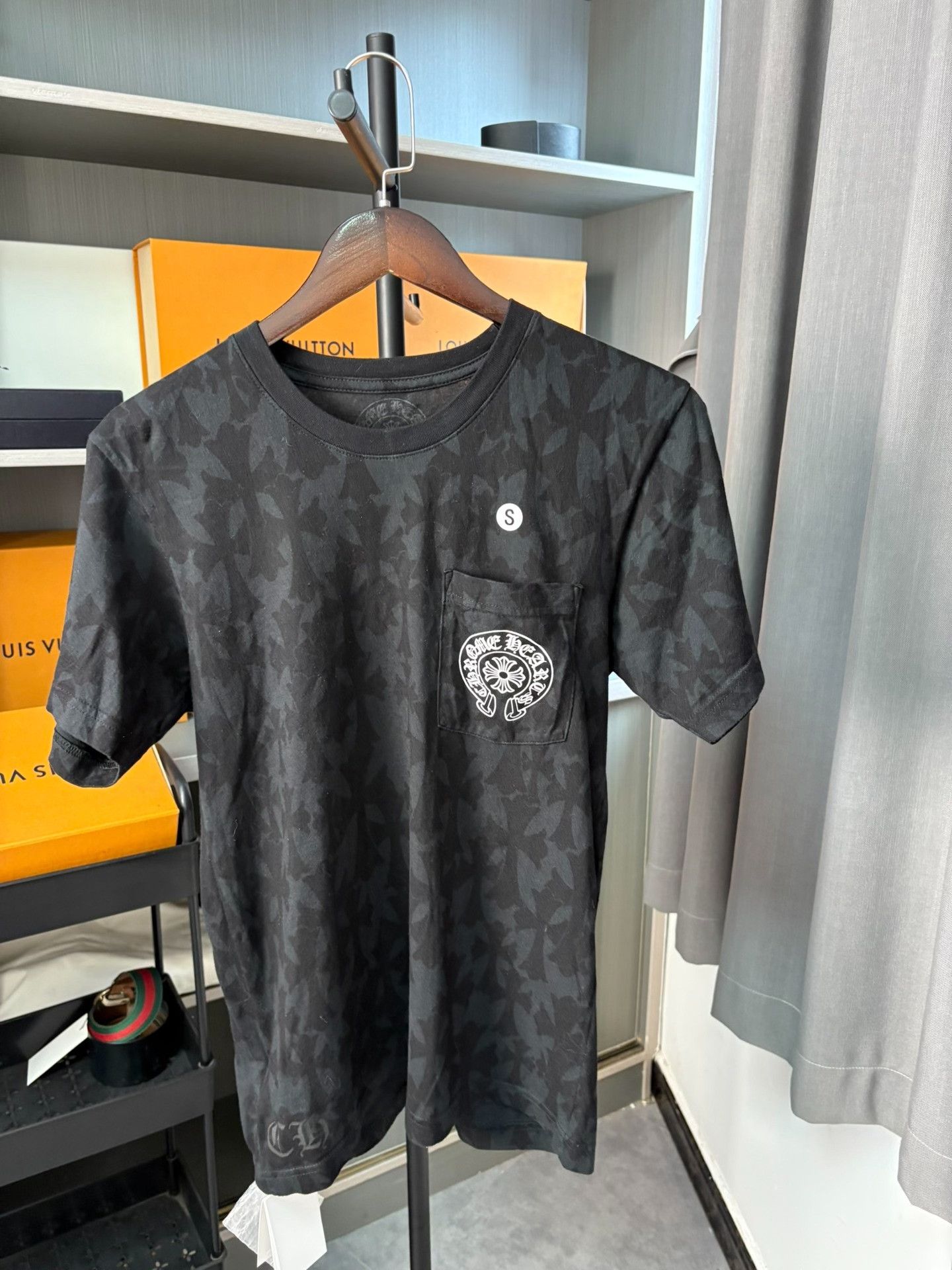 Chrome Hearts Chrome Hearts Cross Print Pocket T-Shirt Size S Size US S / EU 44-46 / 1 - 2 Thumbnail