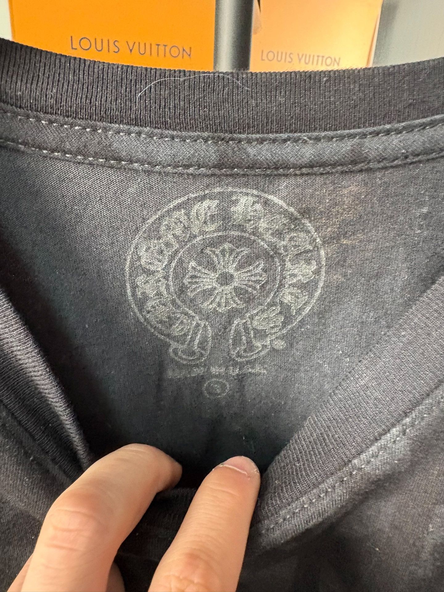 Chrome Hearts Chrome Hearts Cross Print Pocket T-Shirt Size S Size US S / EU 44-46 / 1 - 3 Thumbnail