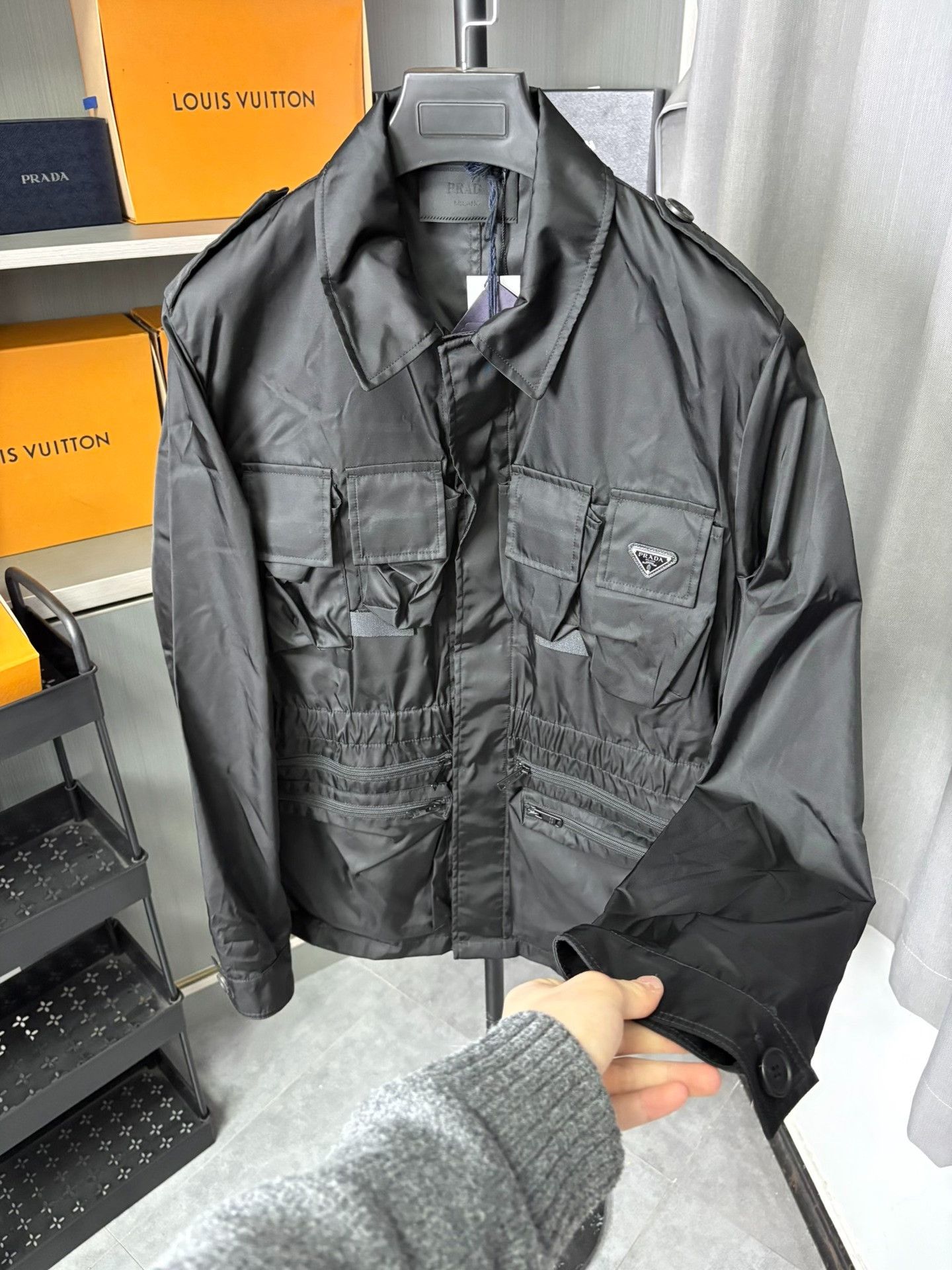 Prada Prada Re-Nylon Multi-Pocket Field Jacket 48 Size US M / EU 48-50 / 2 - 7 Thumbnail
