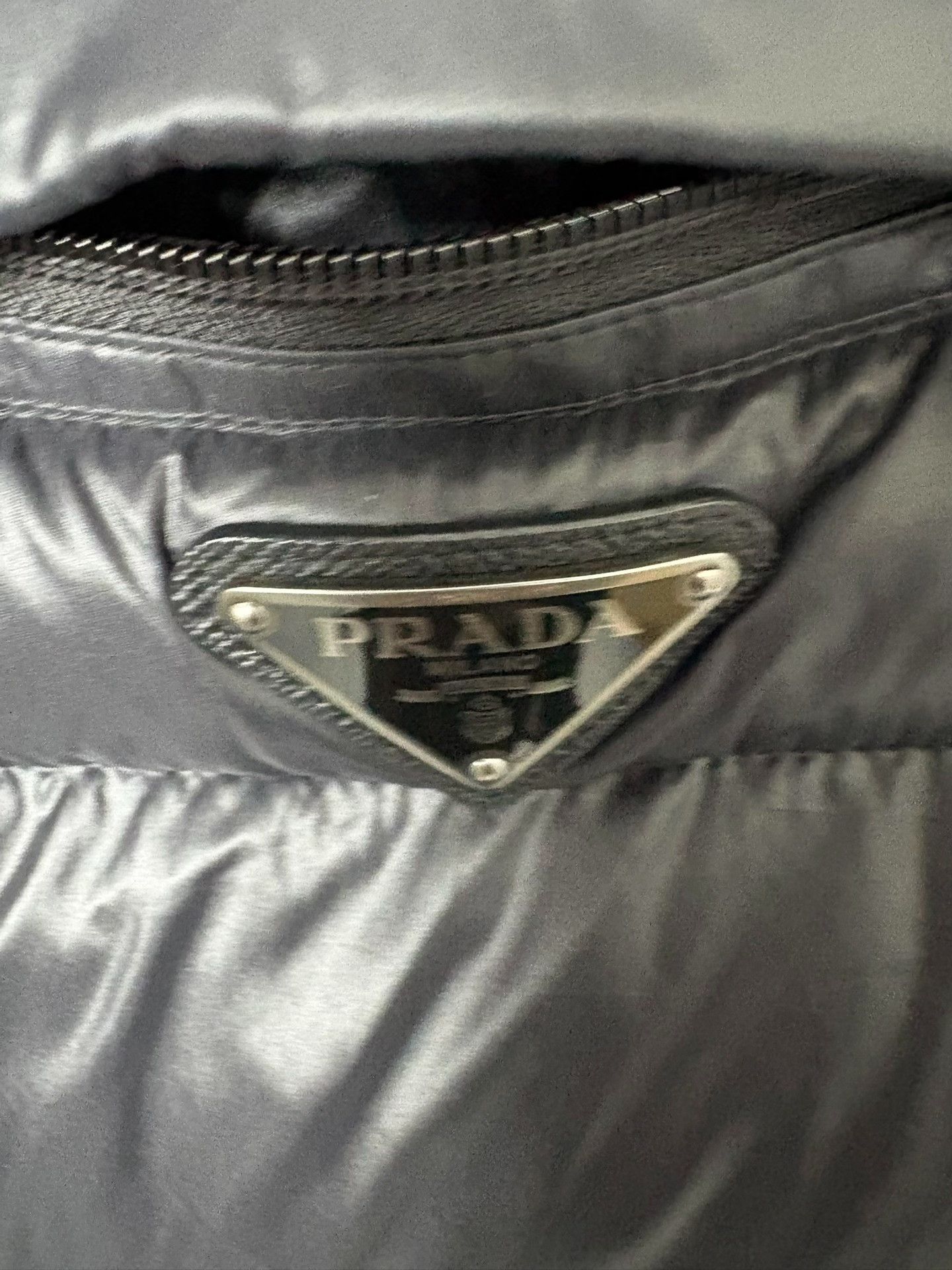 Prada Prada Triangle Logo Down Puffer Vest Size 48 Size US M / EU 48-50 / 2 - 3 Thumbnail