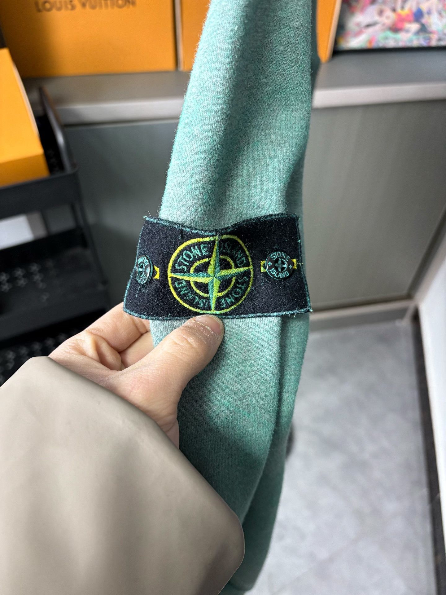 Stone Island Stone Island Frost Effect Crewneck Sweatshirt S Size US S / EU 44-46 / 1 - 6 Thumbnail
