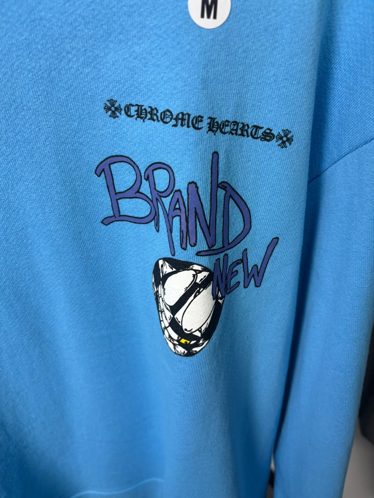 Chrome Hearts Chrome Hearts x Matty Boy Blue Sweatshirt M Size US M / EU 48-50 / 2 - 3 Thumbnail