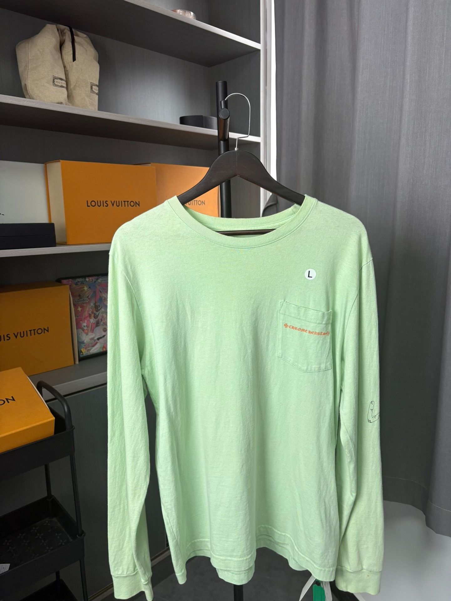 Chrome Hearts Chrome Hearts Matty Boy Long Sleeve T-Shirt L Size US L / EU 52-54 / 3 - 2 Thumbnail