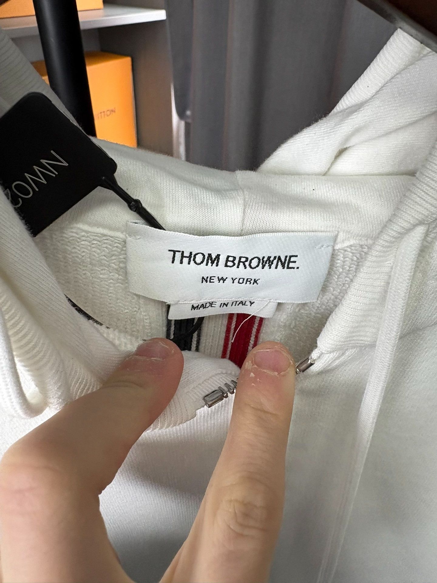 Thom Browne Thom Browne Tricolor Stripe Zip Hoodie 2 Size US M / EU 48-50 / 2 - 3 Thumbnail