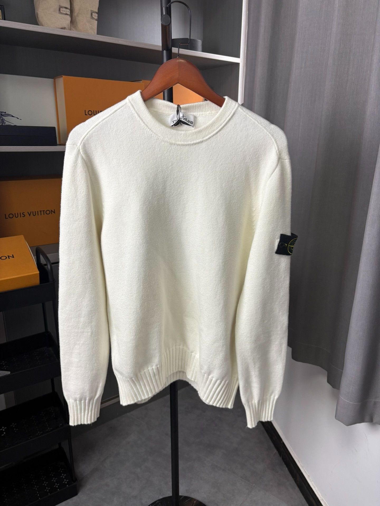 Stone Island Stone Island Logo Patch Crewneck Sweater Size M Size US M / EU 48-50 / 2 - 2 Thumbnail