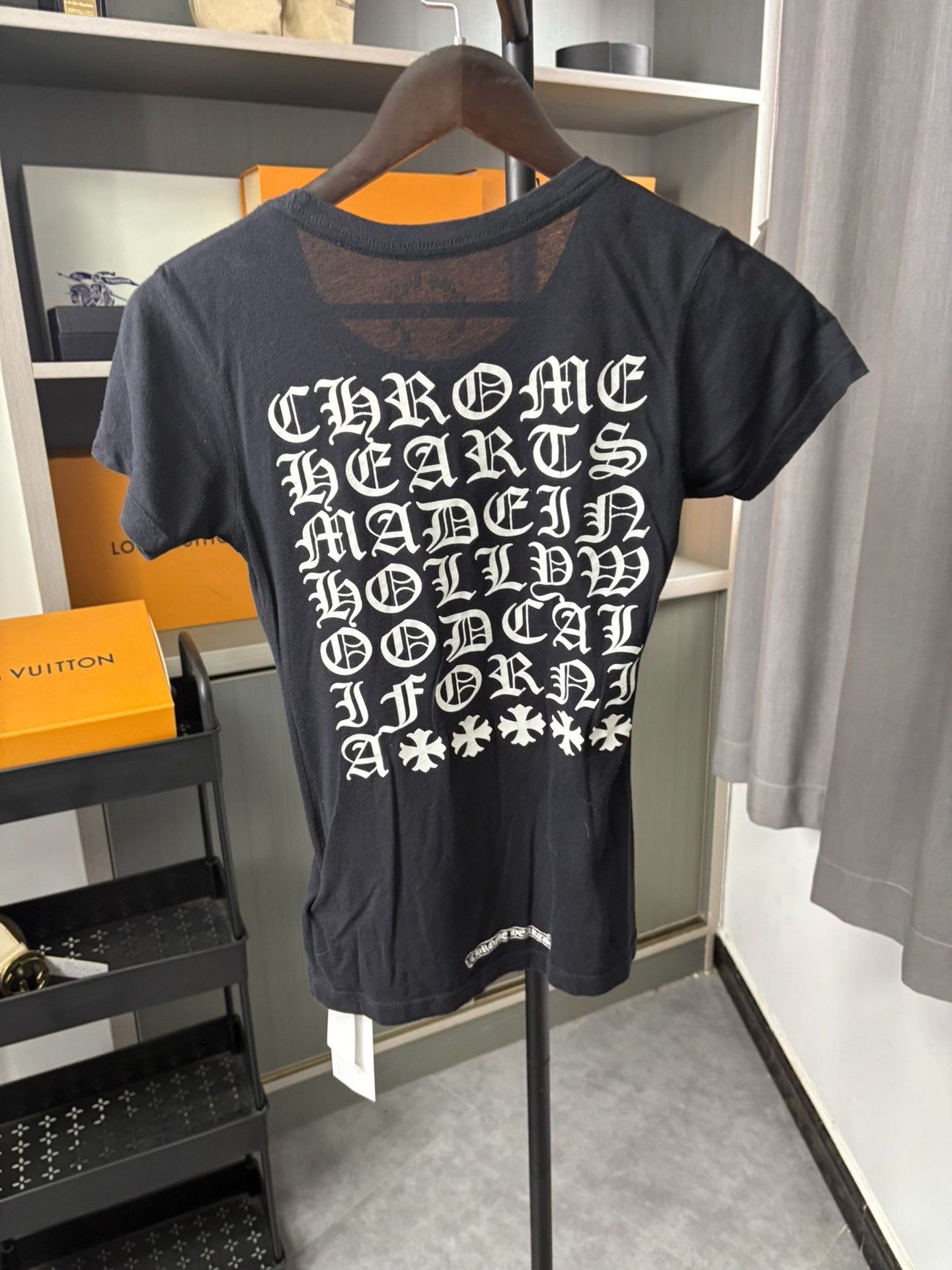 Chrome Hearts Chrome Hearts Horseshoe Script Logo T-Shirt XS Size XS / US 0-2 / IT 36-38 - 4 Thumbnail