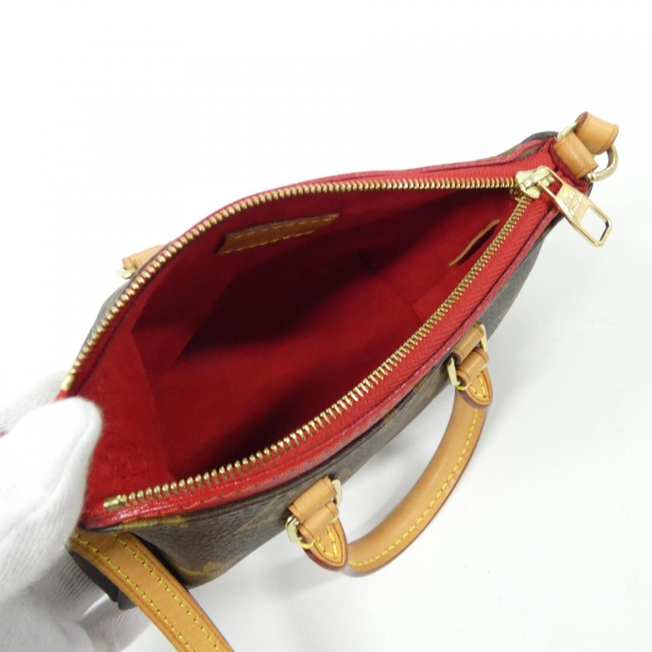 Louis Vuitton Louis Vuitton Louis Vuitton Monogram Nano Pallas Coated Canvas Shoulder Bag Textile Crossbody Bag M61254 DUTY FREE for USA Size ONE SIZE - 7 Thumbnail