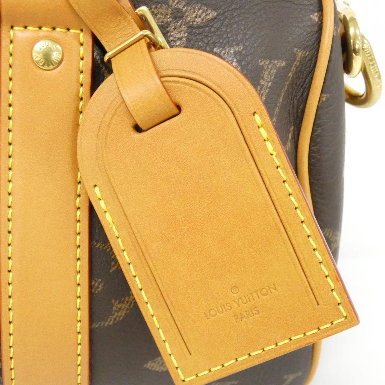 Louis Vuitton Louis Vuitton Louis Vuitton Monogram Leather Boston Bag Leather Travel Bag M14026 DUTY FREE for USA Size ONE SIZE - 3 Thumbnail