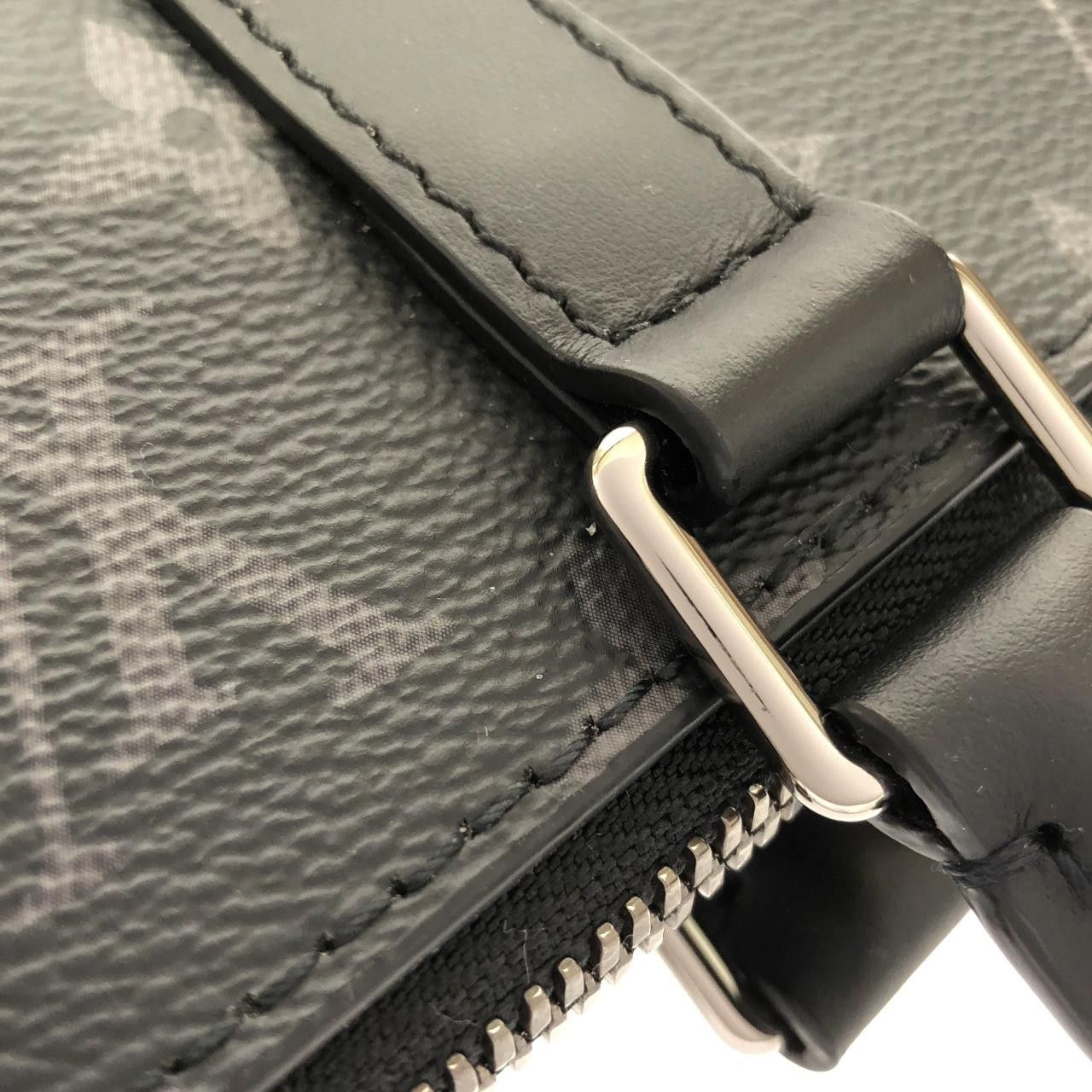 Louis Vuitton Louis Vuitton Louis Vuitton Sac Plat Cross Monogram Eclipse Shoulder Bag Textile Crossbody Bag M46098 DUTY FREE for USA Size ONE SIZE - 5 Thumbnail