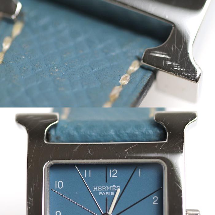 Hermes Hermes Hermes H Watch Quartz Metal Quartz C DUTY FREE for USA Size ONE SIZE - 8 Thumbnail