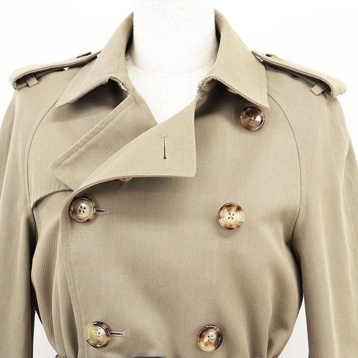 Celine Celine Celine Wool Cotton Gabardine Trench Coat Textile Outerwear DUTY FREE for USA Size ONE SIZE - 2 Thumbnail