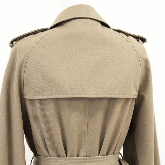 Celine Celine Celine Wool Cotton Gabardine Trench Coat Textile Outerwear DUTY FREE for USA Size ONE SIZE - 14 Thumbnail