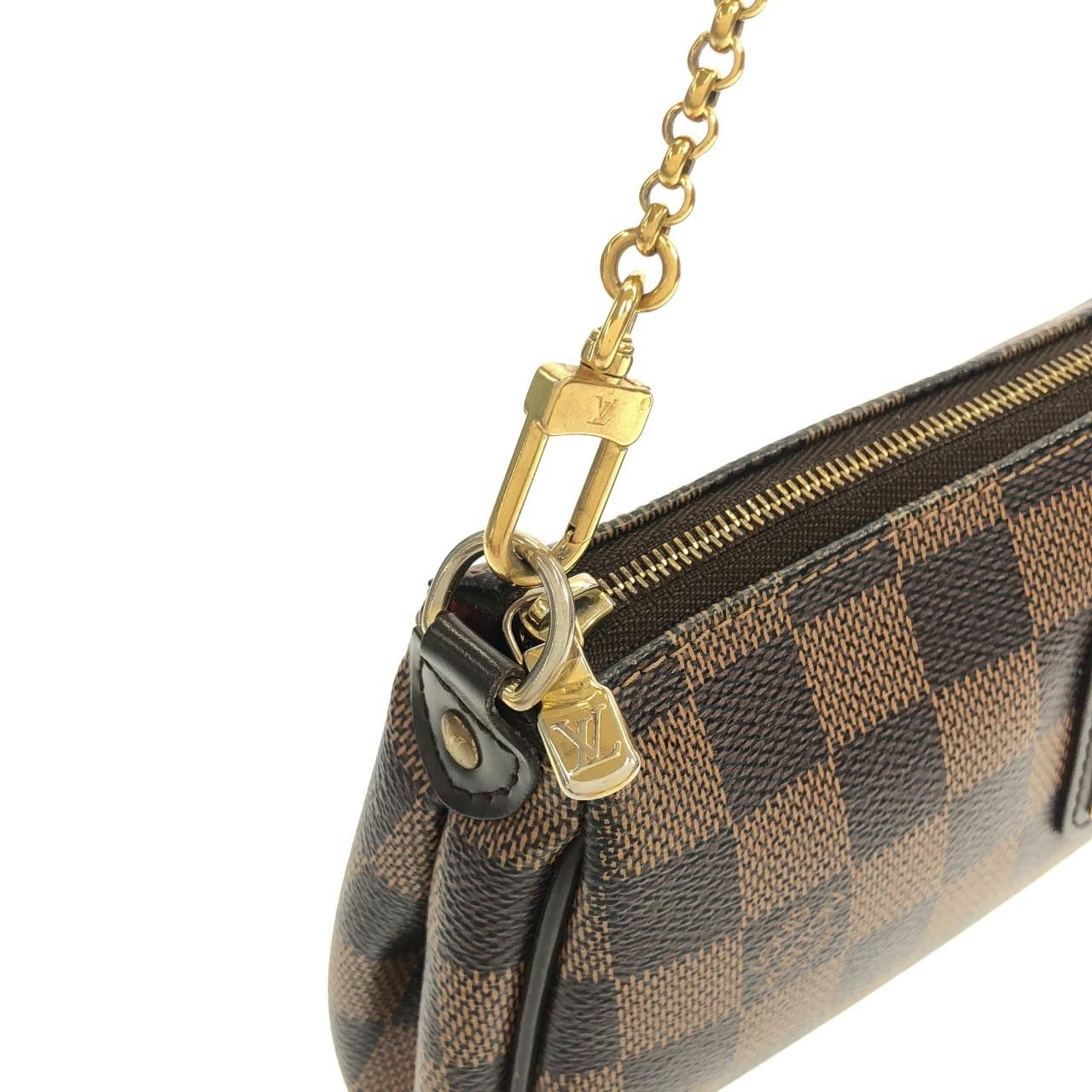Louis Vuitton Louis Vuitton Louis Vuitton Damier Eva Canvas Shoulder Bag Textile Shoulder Bag N55213 DUTY FREE for USA Size ONE SIZE - 4 Thumbnail