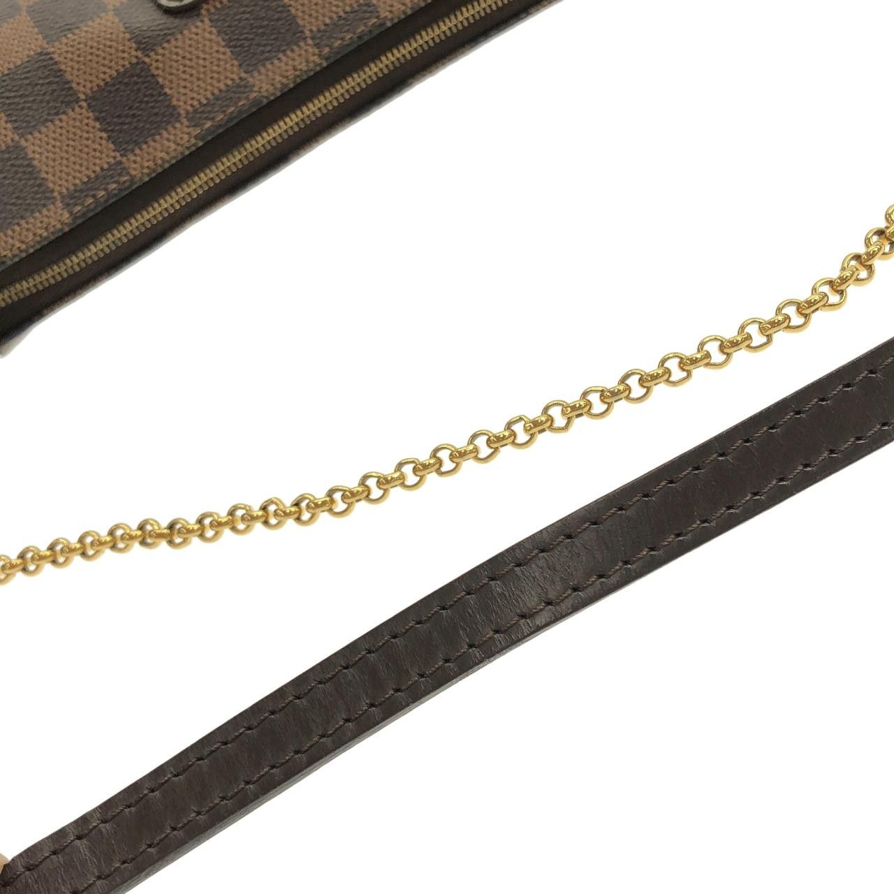 Louis Vuitton Louis Vuitton Louis Vuitton Damier Eva Canvas Shoulder Bag Textile Shoulder Bag N55213 DUTY FREE for USA Size ONE SIZE - 7 Thumbnail