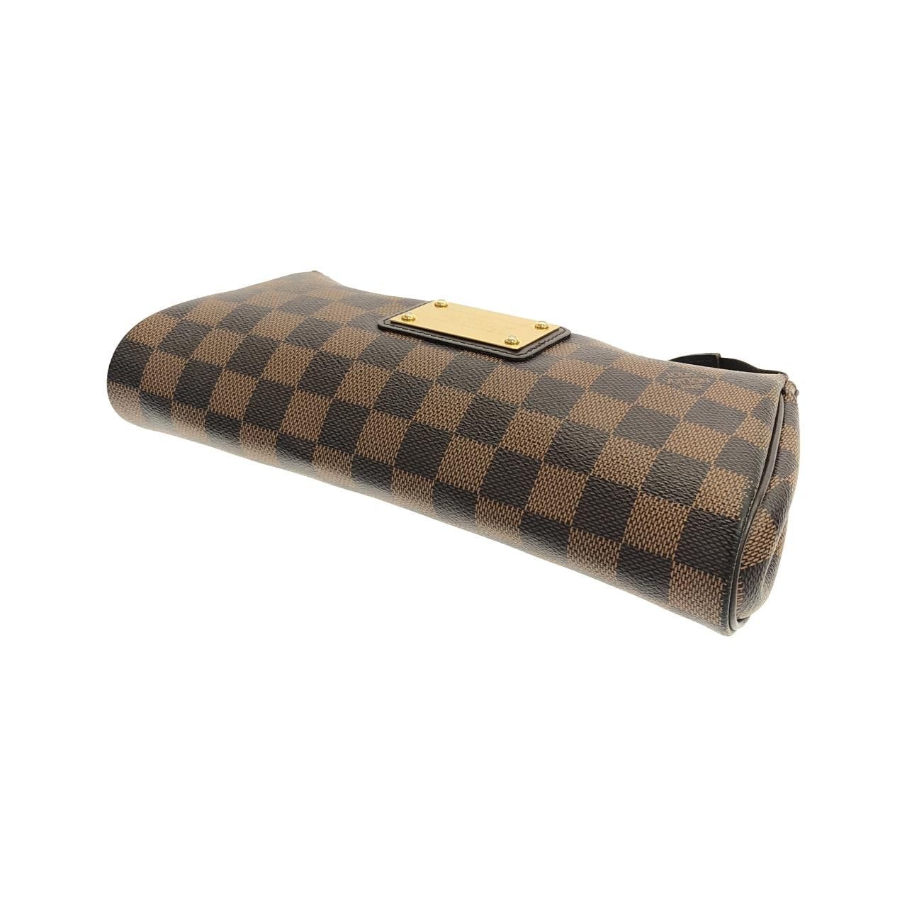 Louis Vuitton Louis Vuitton Louis Vuitton Damier Eva Canvas Shoulder Bag Textile Shoulder Bag N55213 DUTY FREE for USA Size ONE SIZE - 3 Thumbnail