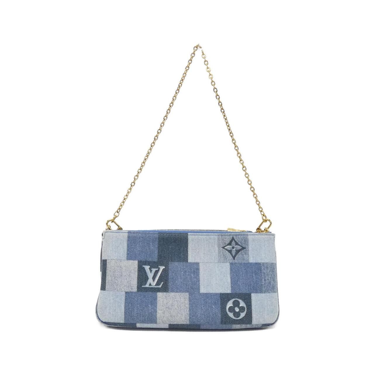 Louis Vuitton Louis Vuitton Louis Vuitton Denim Monogram Shoulder Bag Textile Shoulder Bag M44990 DUTY FREE for USA Size ONE SIZE - 2 Thumbnail
