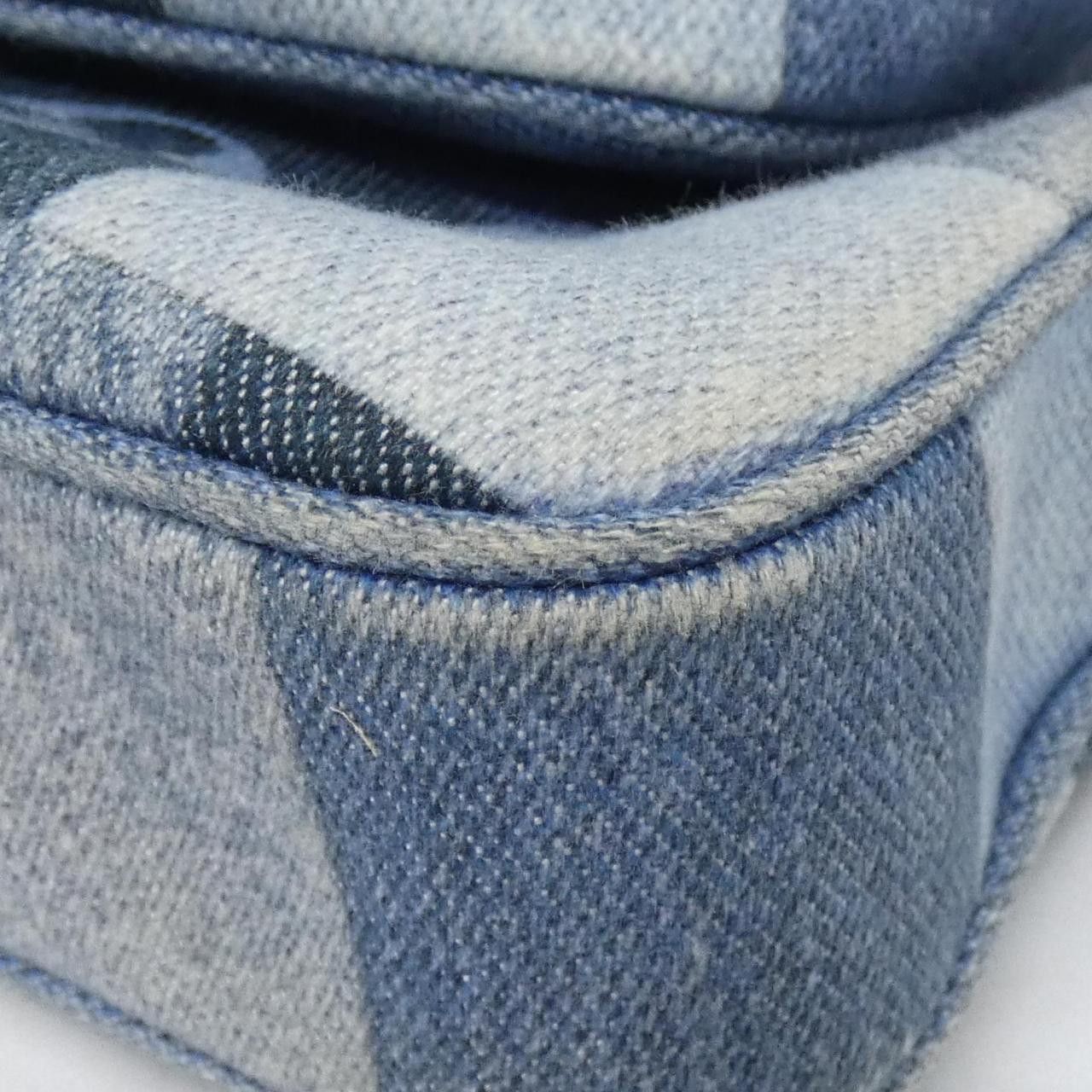 Louis Vuitton Louis Vuitton Louis Vuitton Denim Monogram Shoulder Bag Textile Shoulder Bag M44990 DUTY FREE for USA Size ONE SIZE - 3 Thumbnail