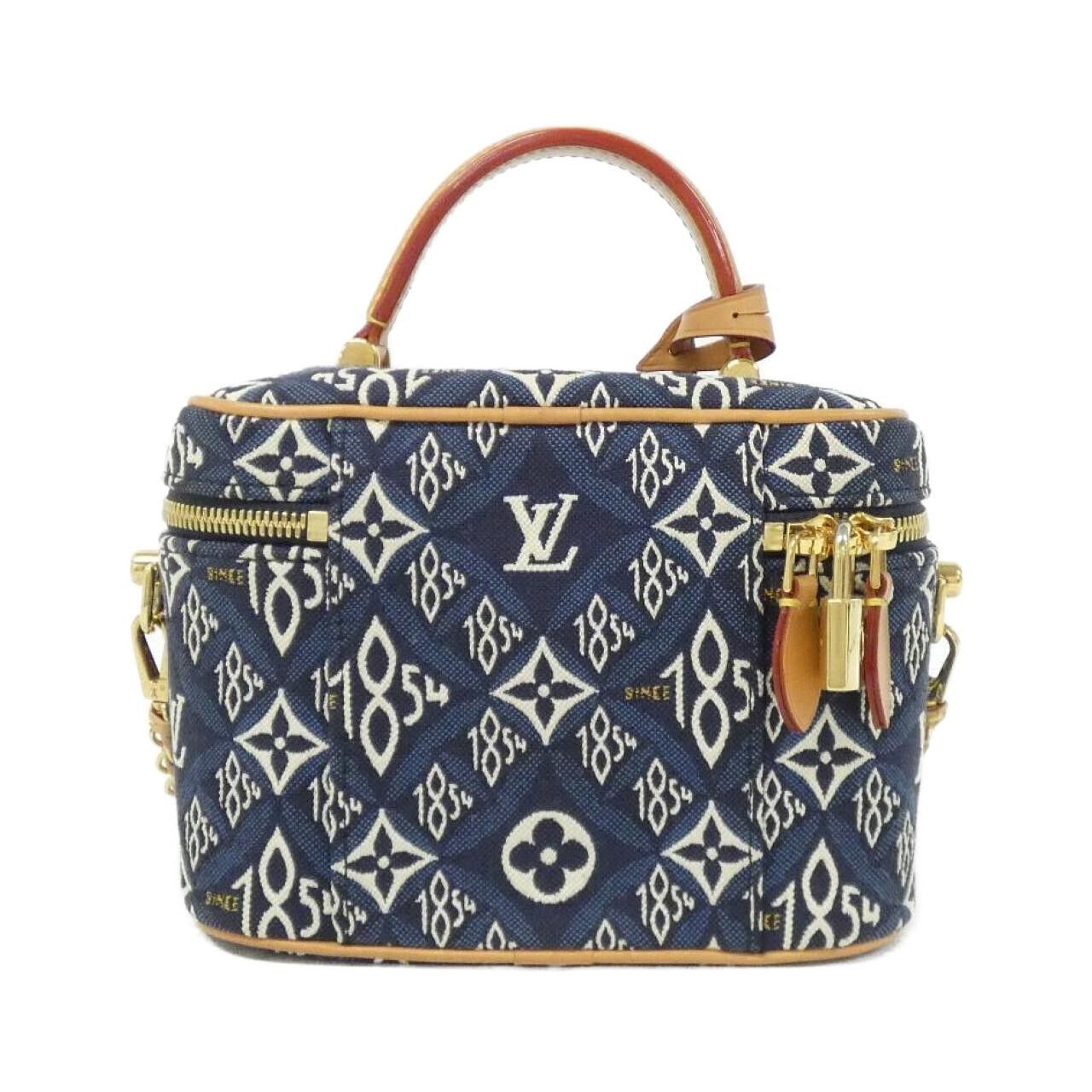 Louis Vuitton Louis Vuitton Louis Vuitton Since1854 Vanity Jacquard Canvas Bag Textile Vanity Bag M57403 DUTY FREE for USA Size ONE SIZE - 2 Thumbnail