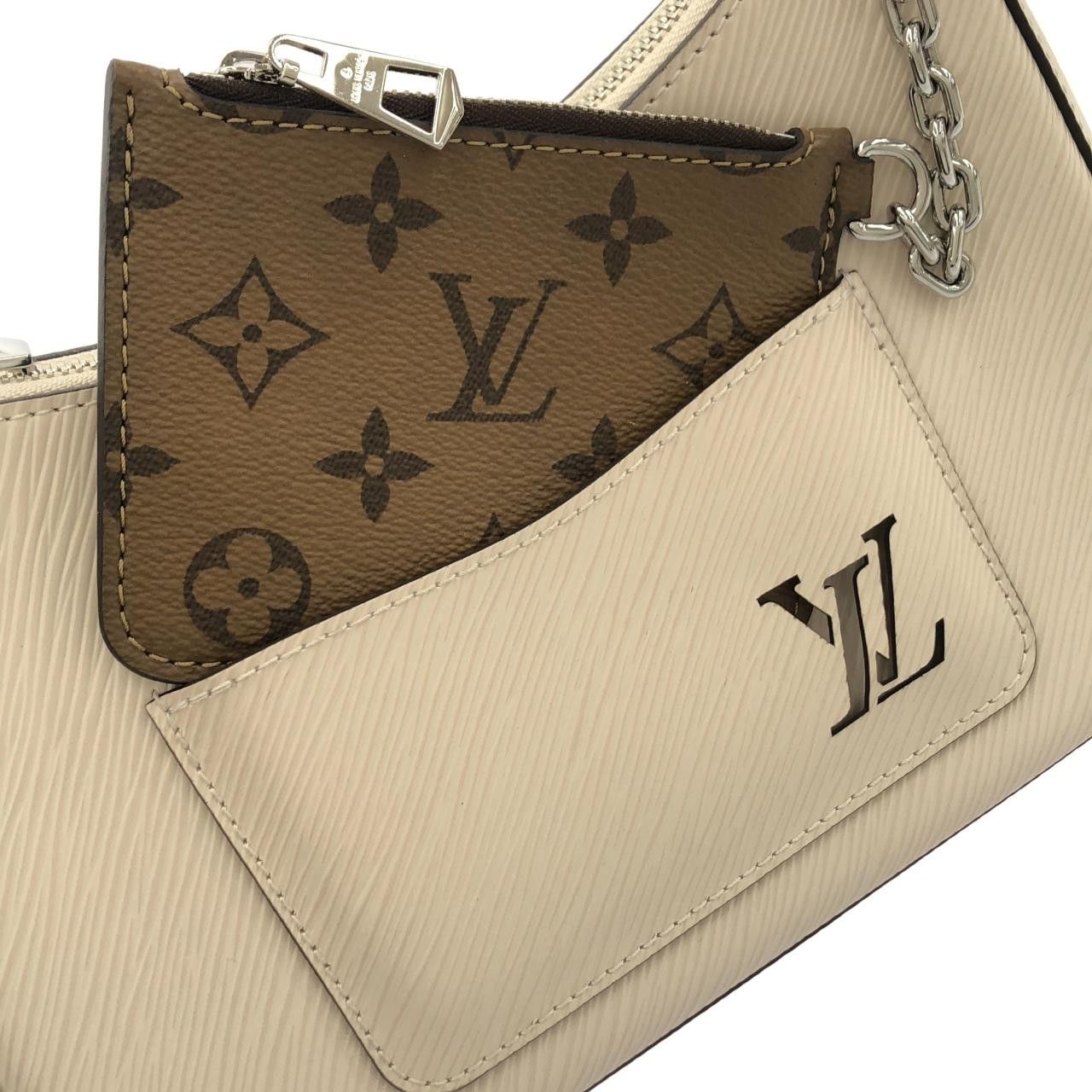 Louis Vuitton Louis Vuitton Louis Vuitton Marelle Calf Shoulder Bag Leather Shoulder Bag M80688 DUTY FREE for USA Size ONE SIZE - 6 Thumbnail