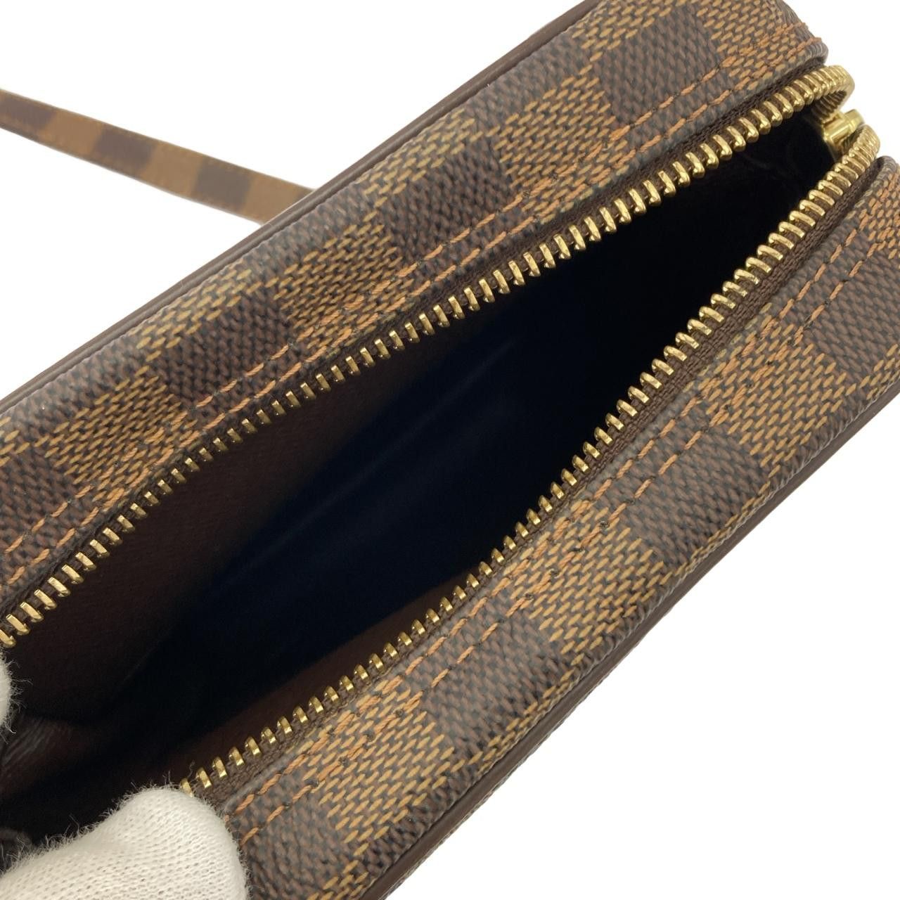 Louis Vuitton Louis Vuitton Louis Vuitton Danube Damier Shoulder Bag Textile Shoulder Bag N48061 DUTY FREE for USA Size ONE SIZE - 8 Thumbnail