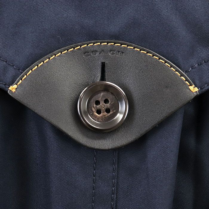 Coach Coach COACH Cotton Polyester Trench Coat Textile Outerwear DUTY FREE for USA Size ONE SIZE - 8 Thumbnail