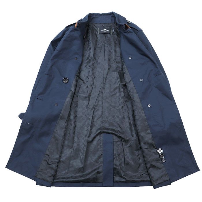 Coach Coach COACH Cotton Polyester Trench Coat Textile Outerwear DUTY FREE for USA Size ONE SIZE - 9 Thumbnail