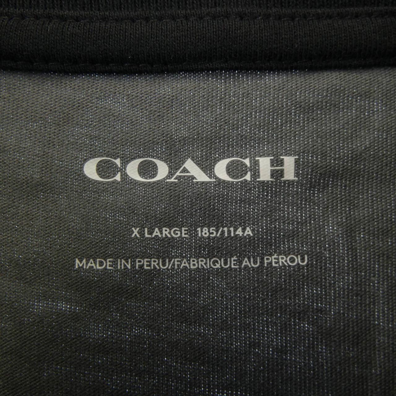 Coach Coach Coach Cotton T Shirt Textile T-Shirts C0789 DUTY FREE for USA Size ONE SIZE - 4 Thumbnail